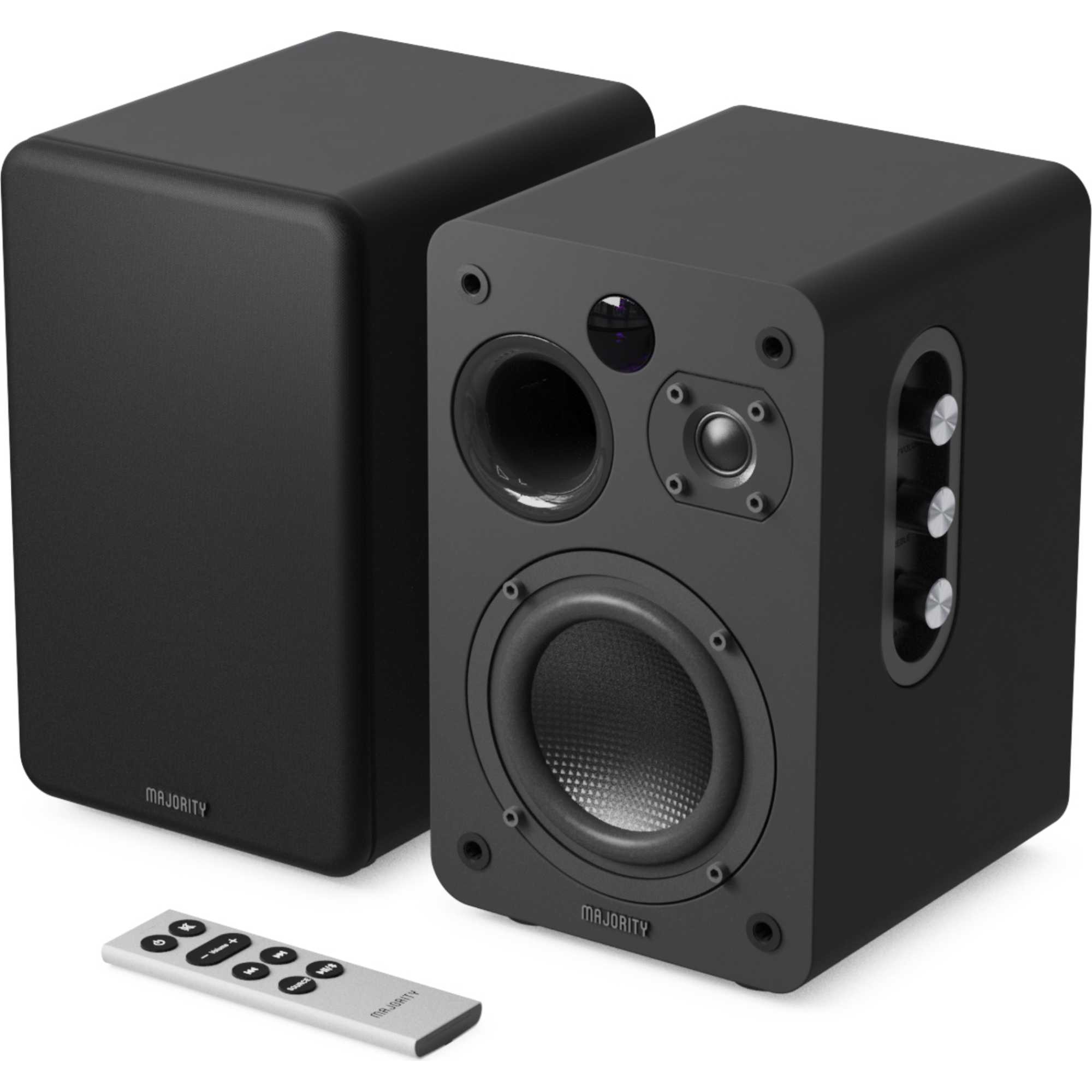 D70XBLK D70X Active Bluetooth Bookshelf Speakers - Black