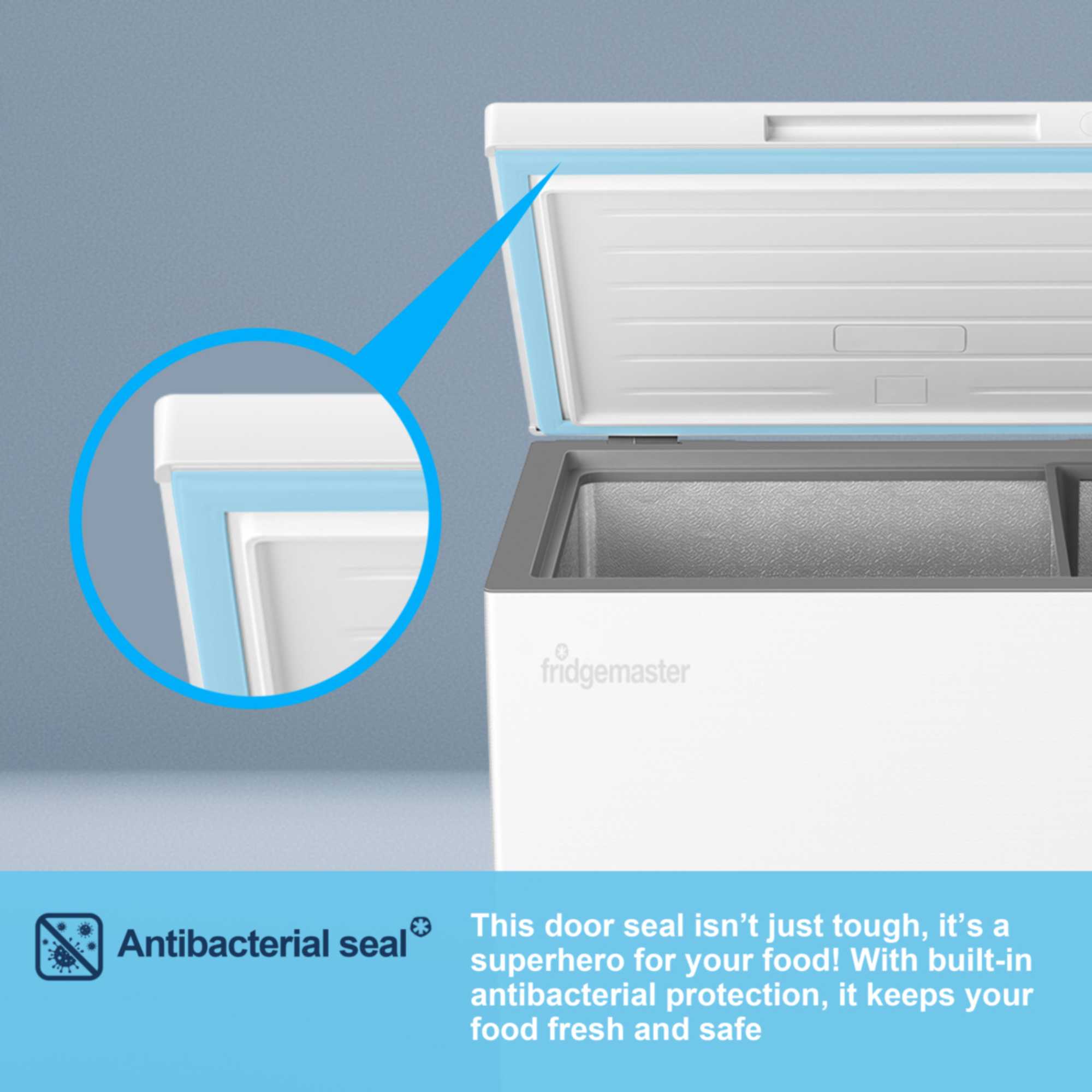 MCF200E 198L Chest Freezer - White