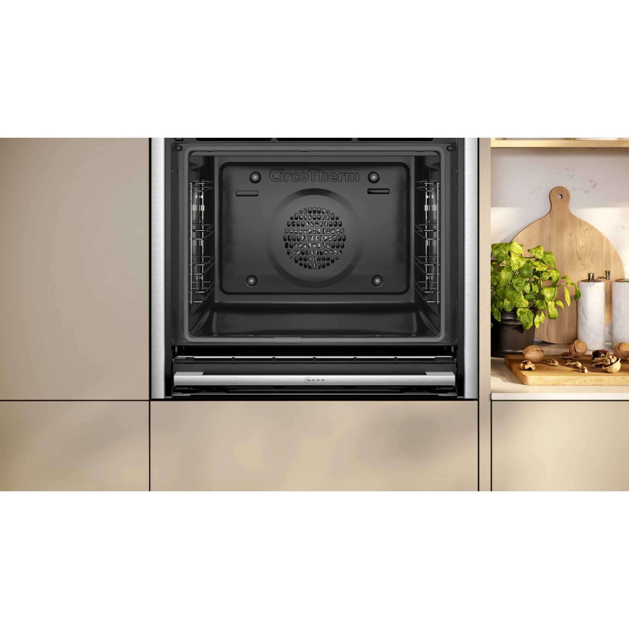 N 70 B54CR71N0B Slide&Hide Built-In Smart Single Oven - Stainless Steel