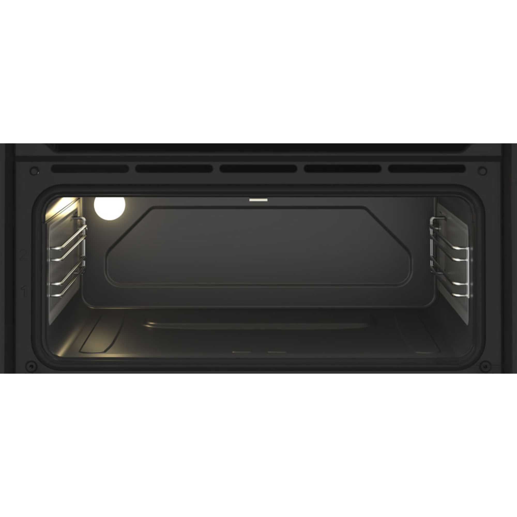 DIH 82G B Built-In Electric Multifunction Double Oven - Black