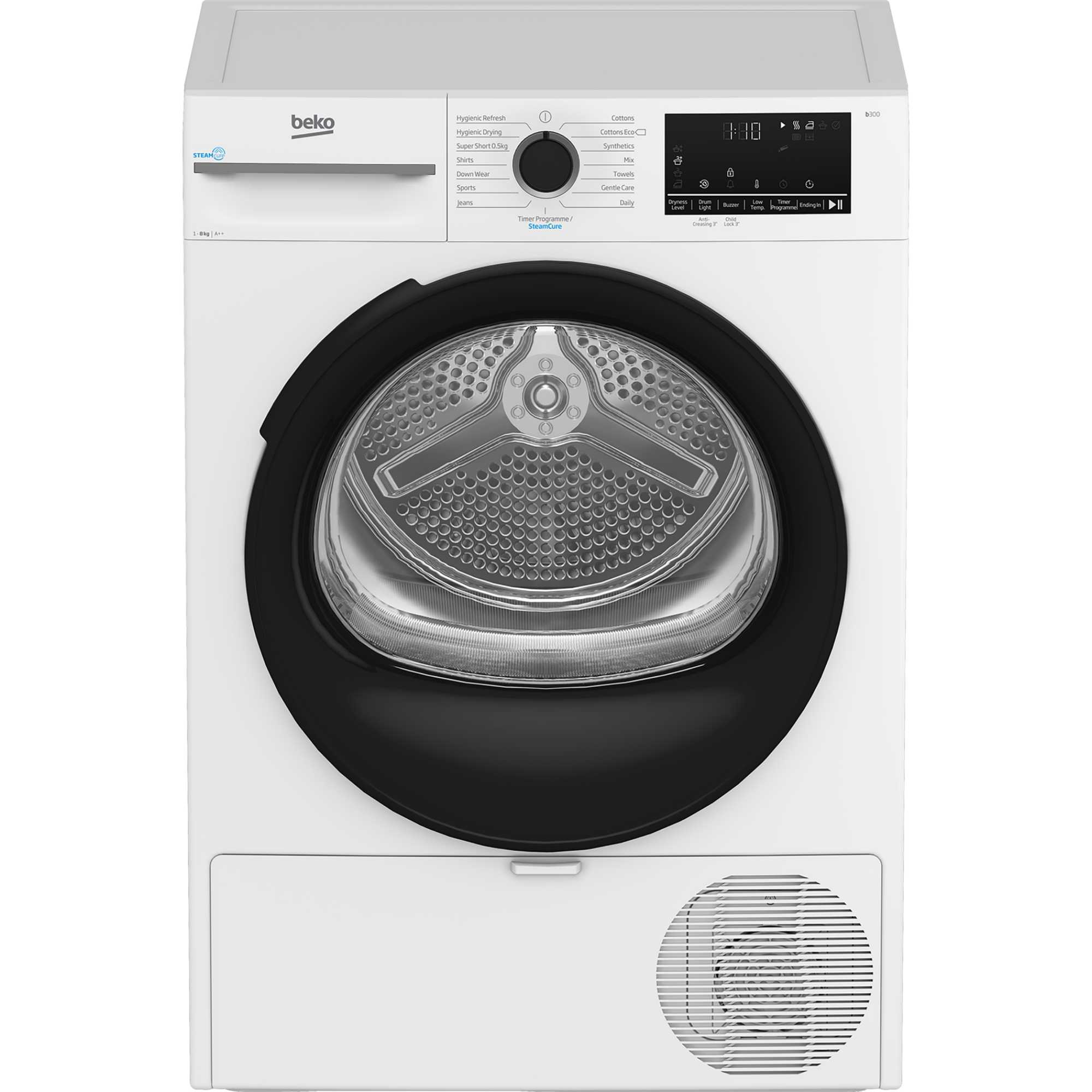 8kg Heat Pump Tumble Dryer - BM3T3833W