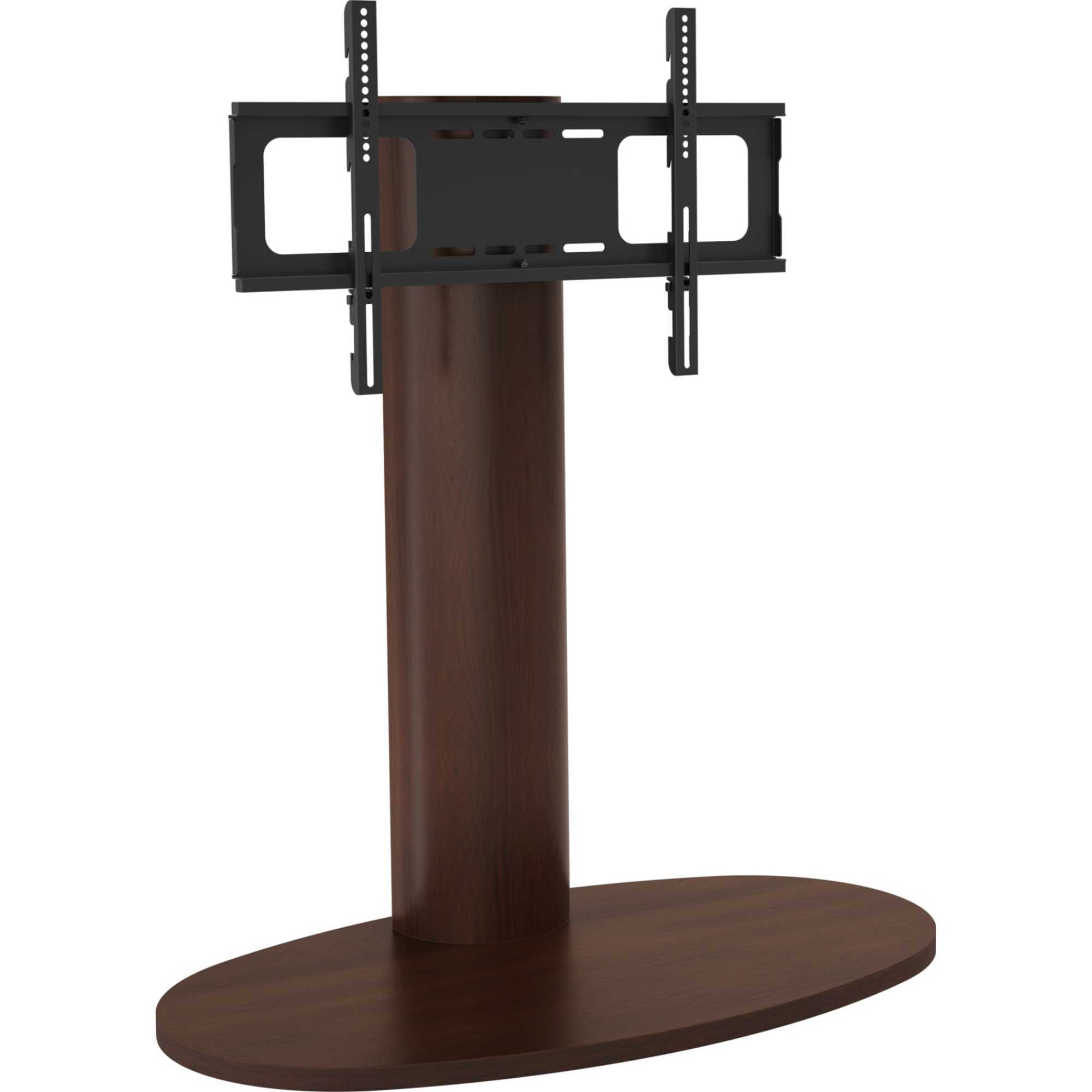 FL930CHEW Wooden Column TV Stand, for 32-65" TVs - Walnut