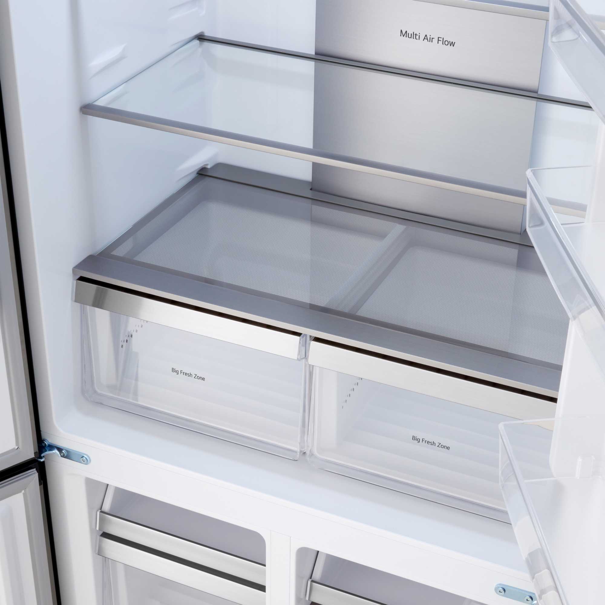 American Style Fridge Freezer Total No Frost - Black - GMM42ABBEH