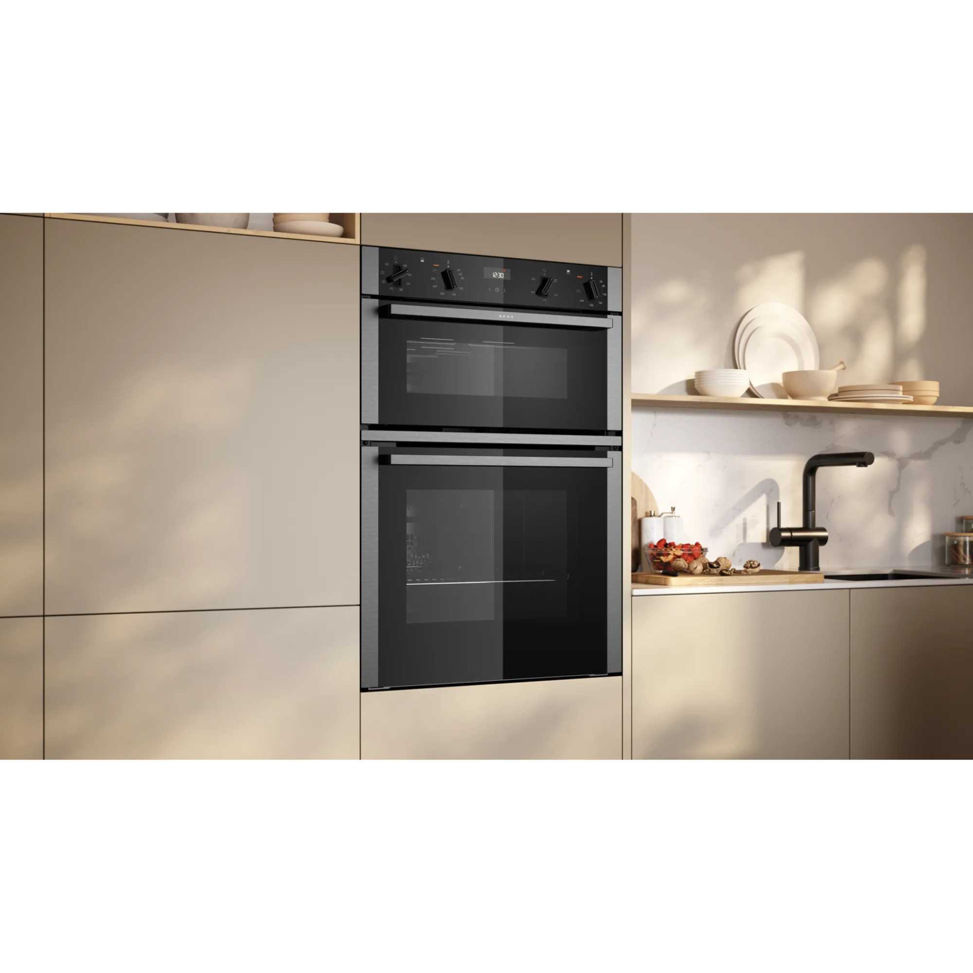 U1ACE2AN3B N 50 CircoTherm Built-In Double Oven - Stainless Steel