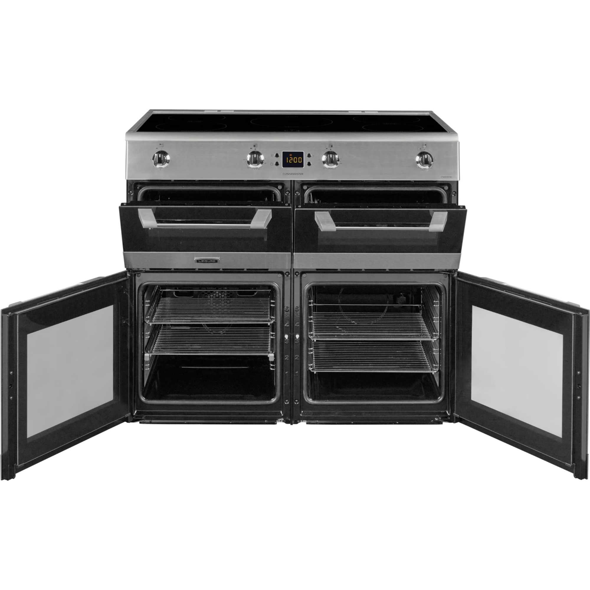 CS100D510X Cuisinemaster 100cm 5 Zone Induction Hob Range Cooker - Stainless Steel