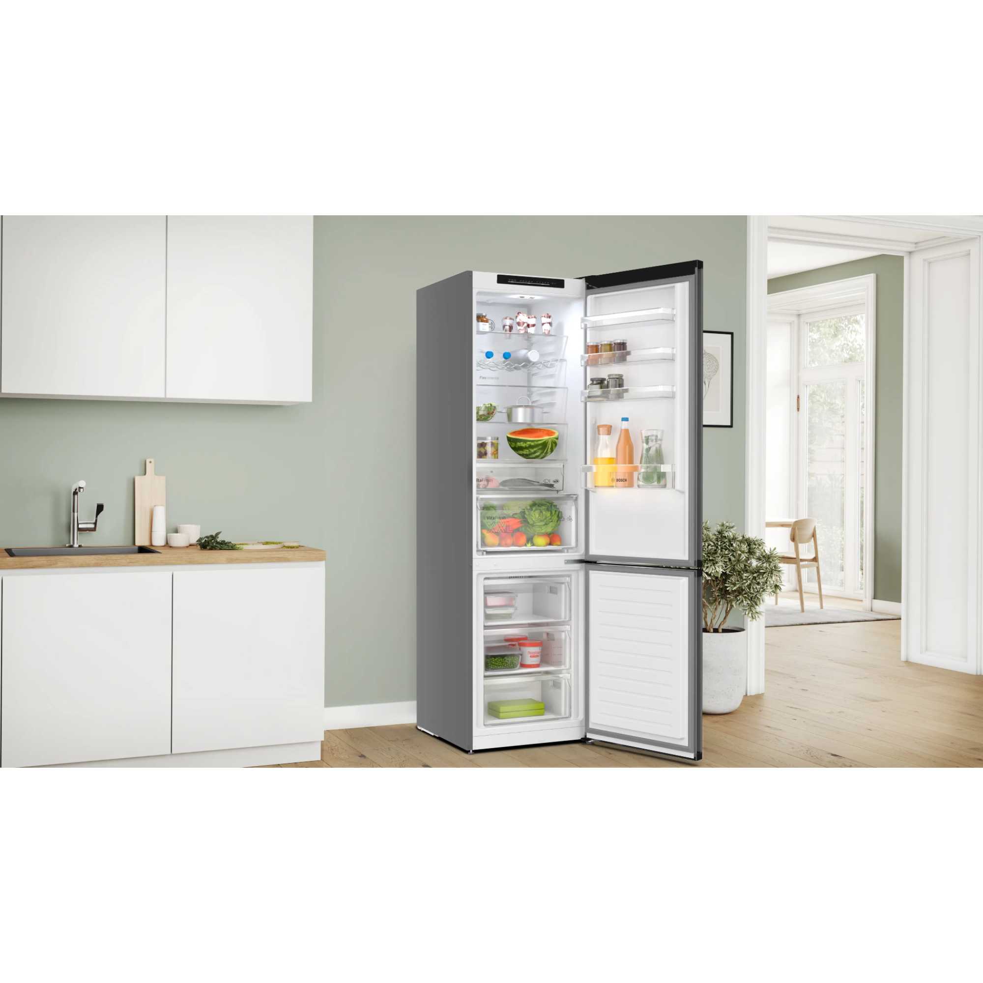 KGN39OCAFG 363l Total No Frost Fridge Freezer - Anthracite Steel