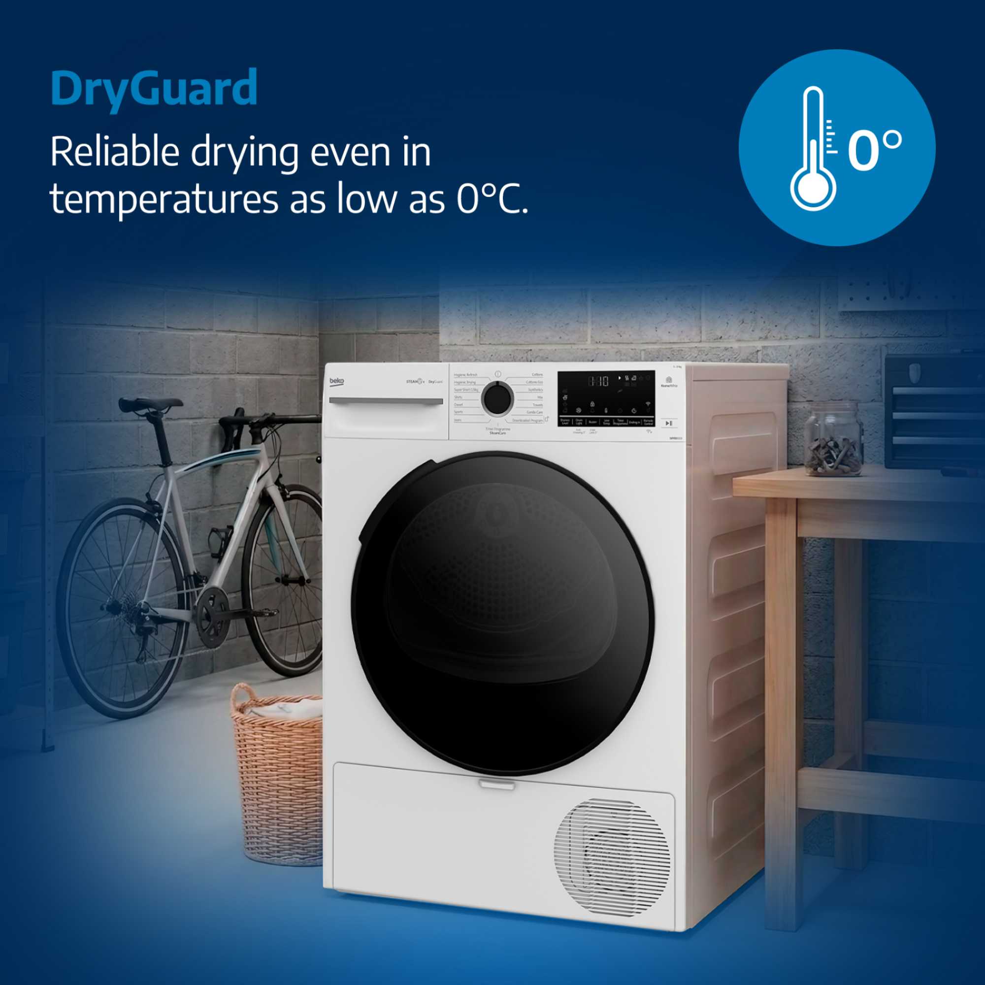 10kg Heat Pump Tumble Dryer - BM3T31023NA