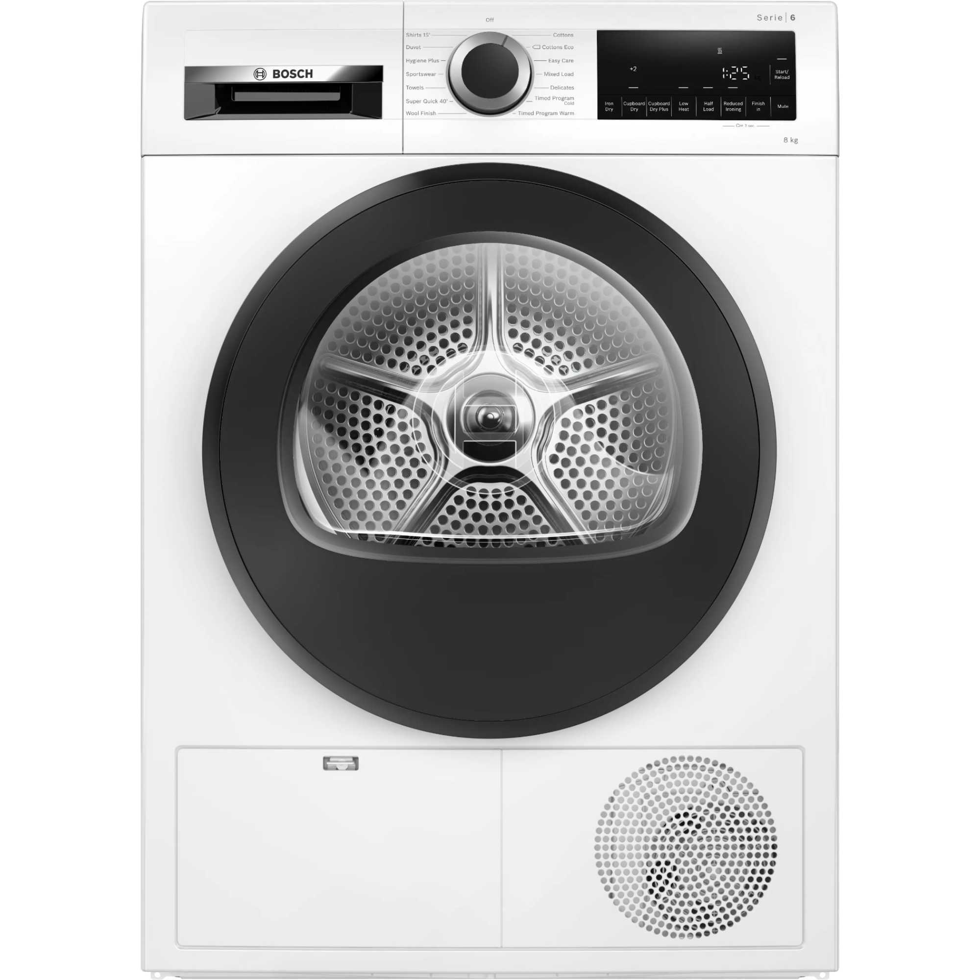 WPG23108GB Series 6 8kg Condenser Tumble Dryer - White