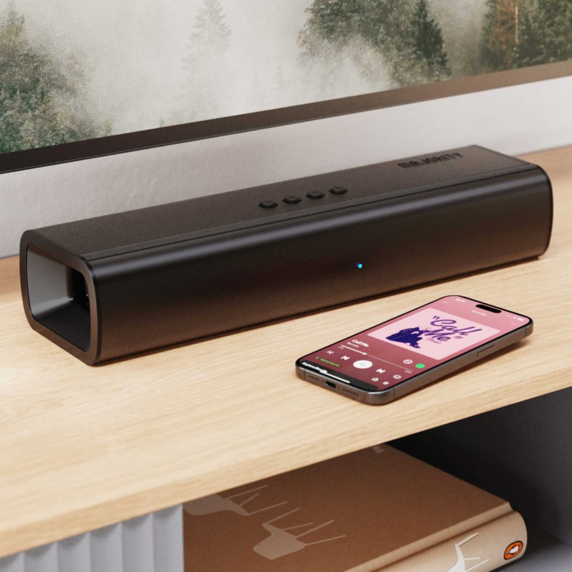 NAGA40BLK Naga 40 Plus Soundbar with Wireless Subwoofer