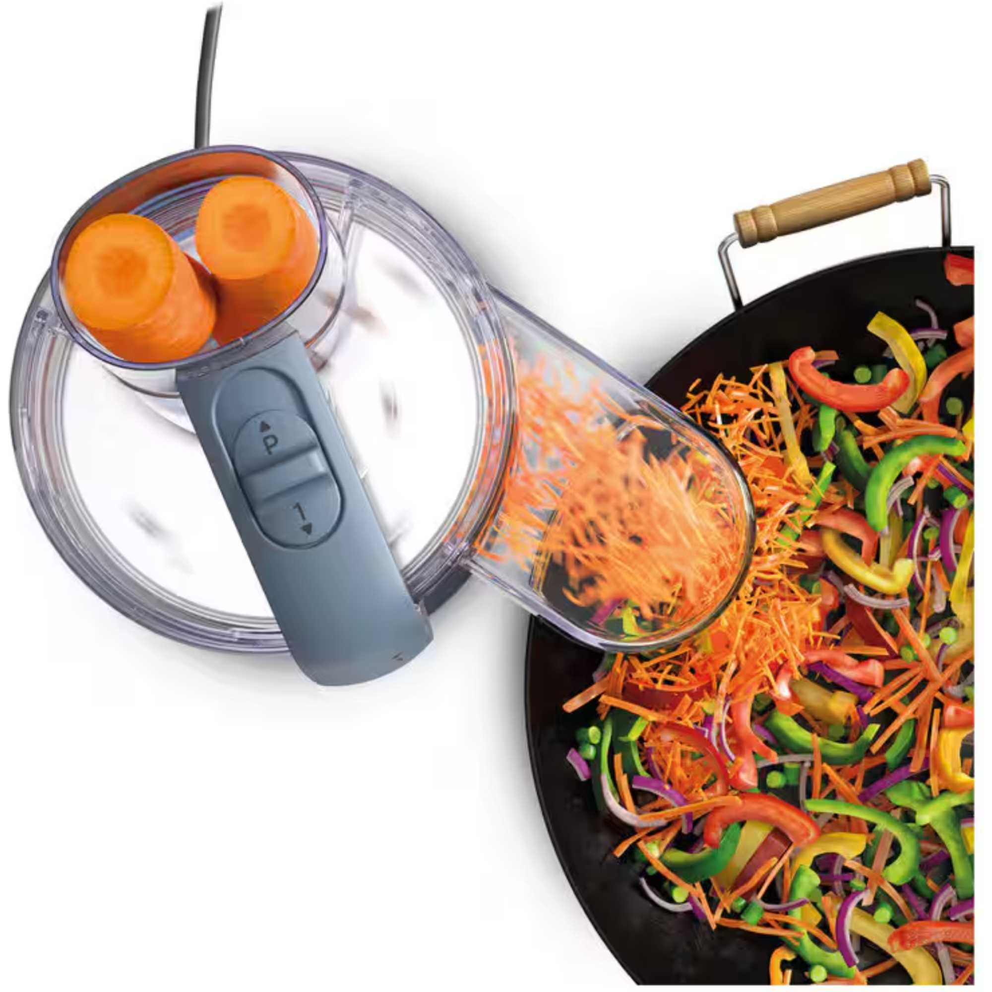 FDP23.130GY Food Processor with 4 Accessories - Grey