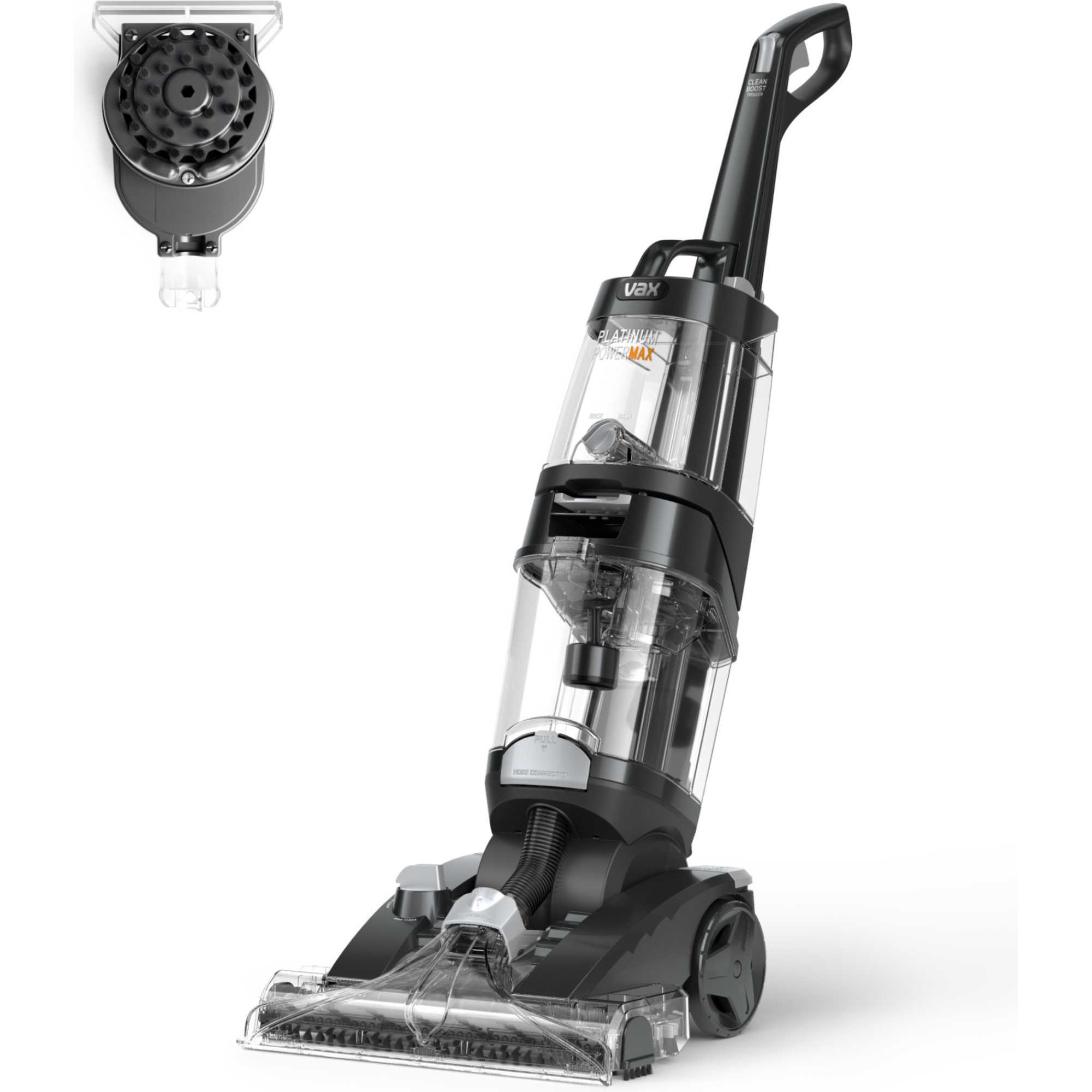 ECB1SPV1 Platinum Power Max Carpet Cleaner - Black & Grey