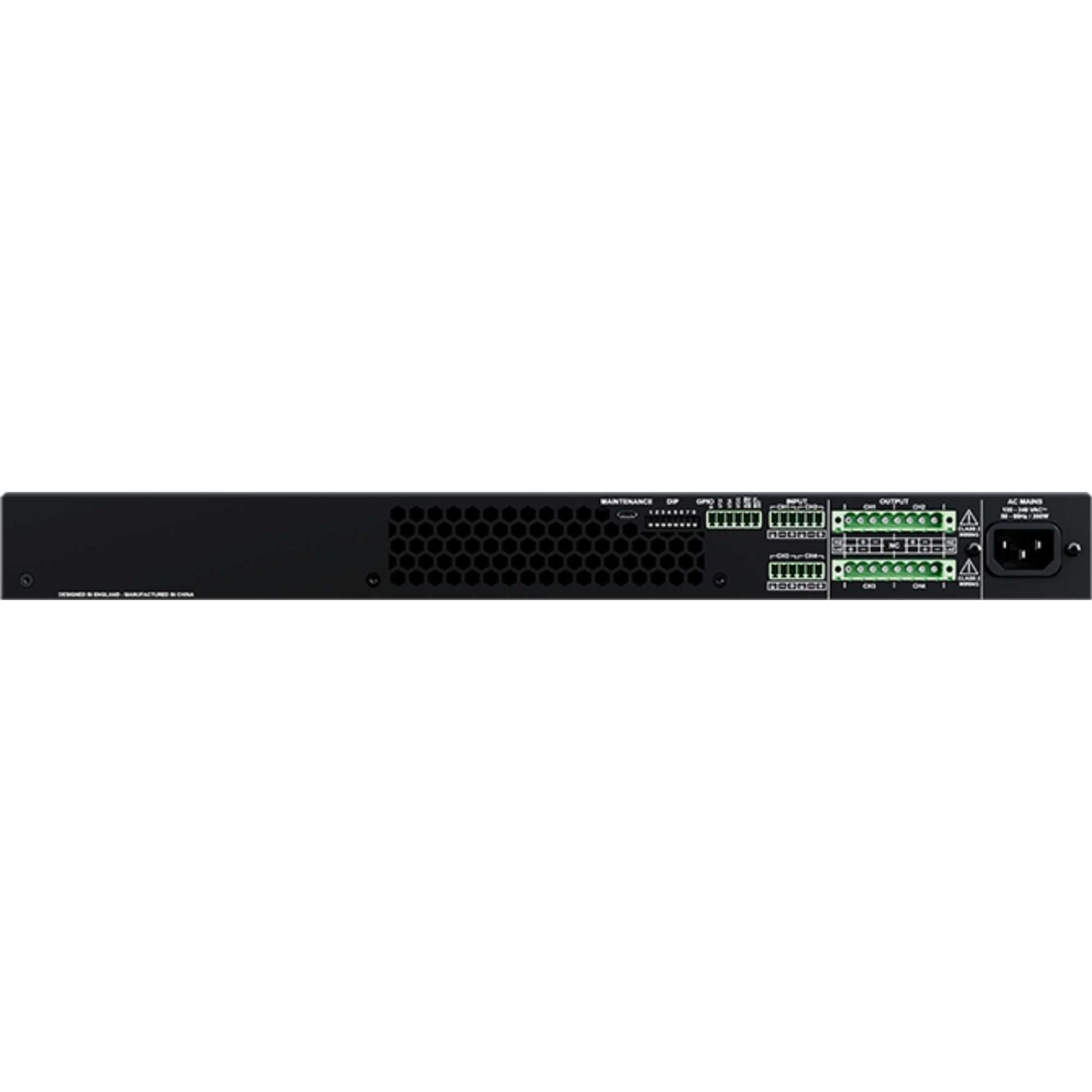 SmartAmp 30 4 x 250W Amplifier with Integral DSP - Black