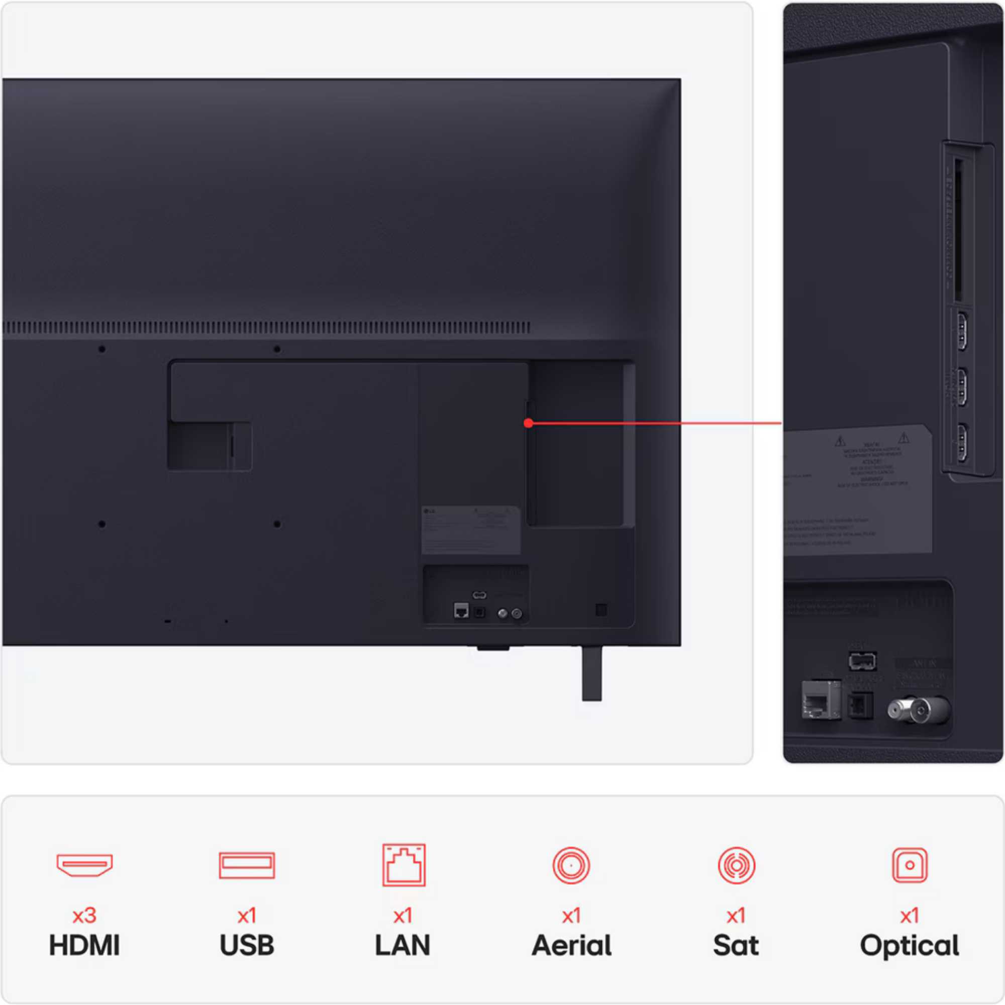 UA74 50" 4K Ultra HD LED 60 Hz Smart TV - 50UA74006LB