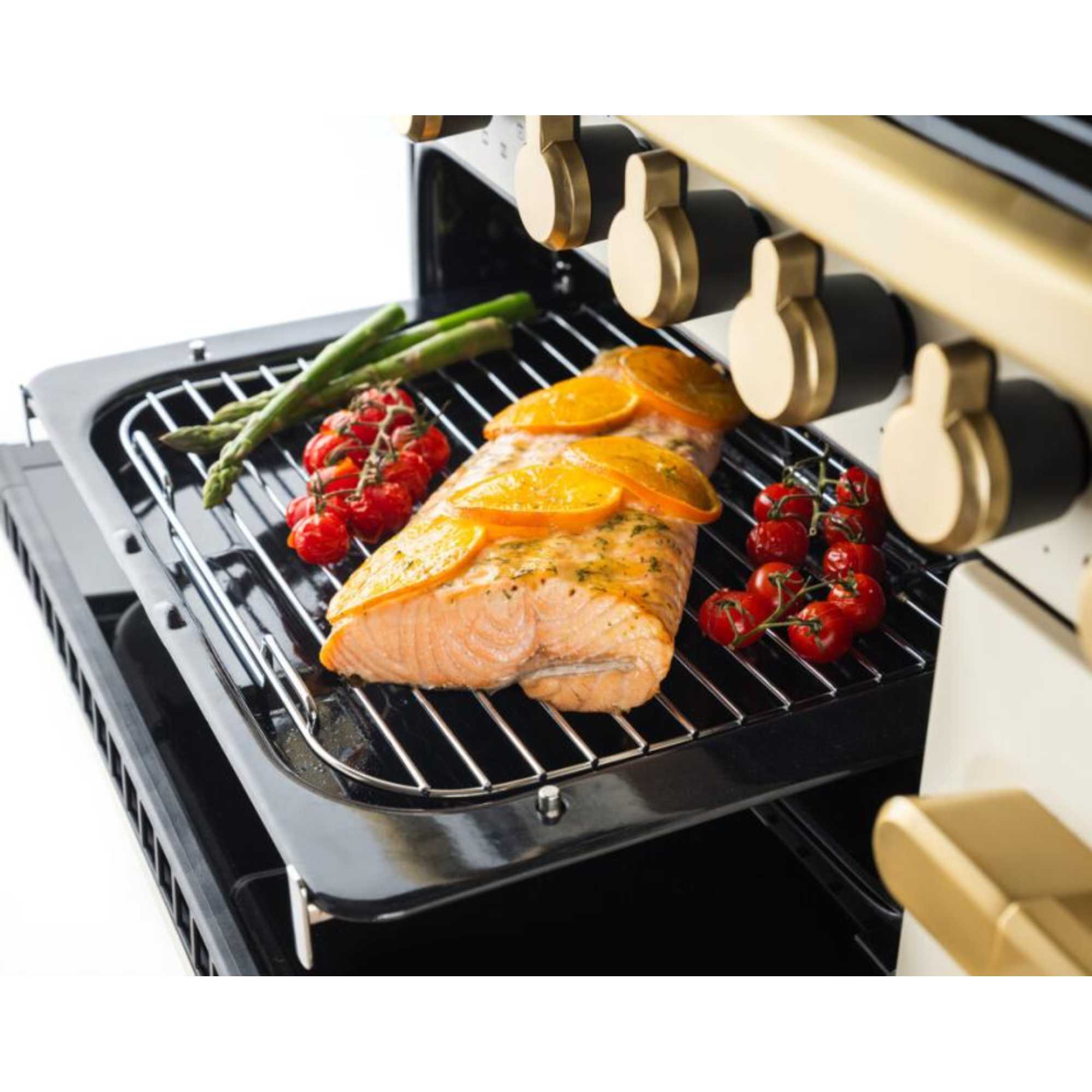 Estel Deluxe ESDLO110EIP 110 Induction Range Cooker 216L Capacity - Black