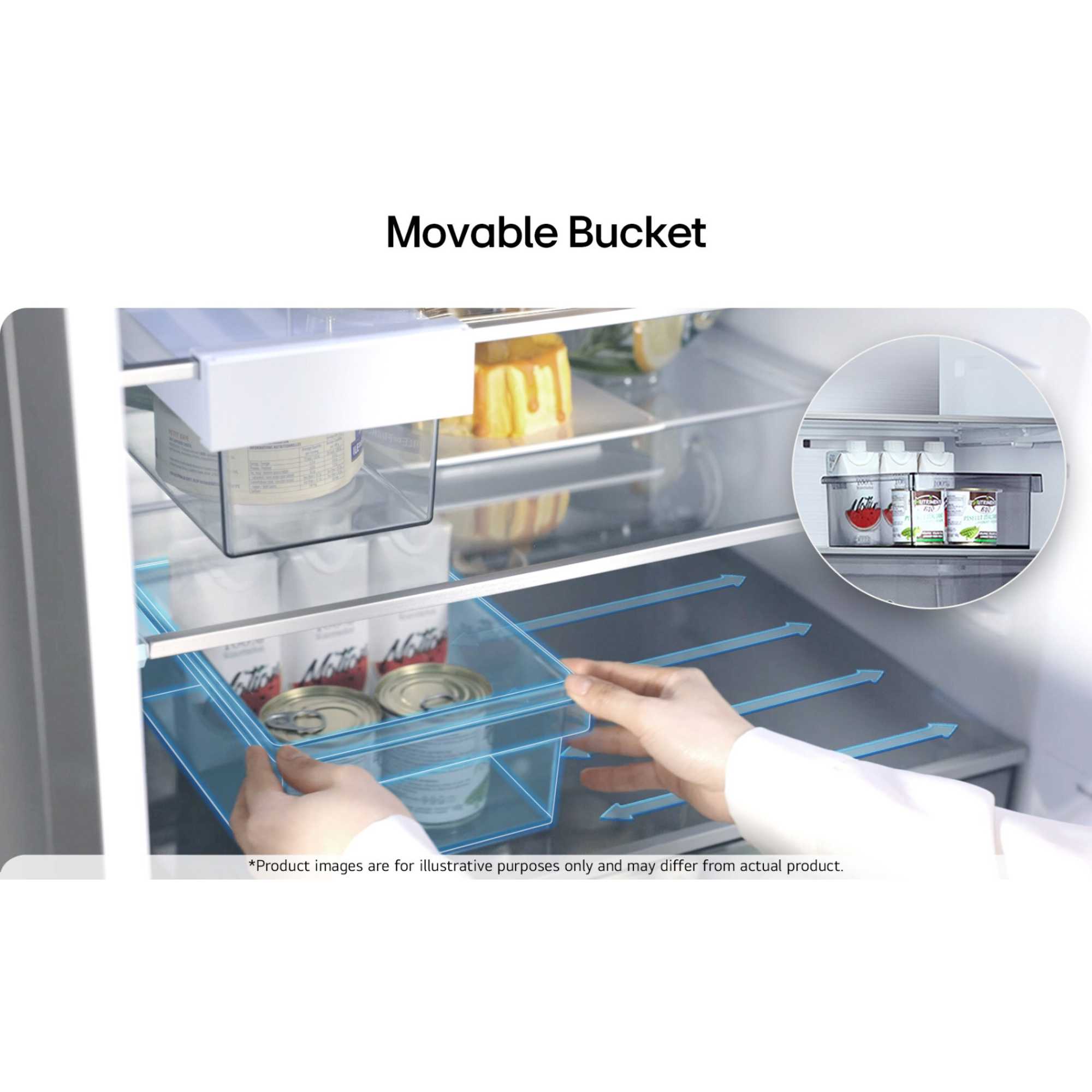 GBBSJ10DPY Total No Frost Fridge Freezer with DoorCooling - Silver