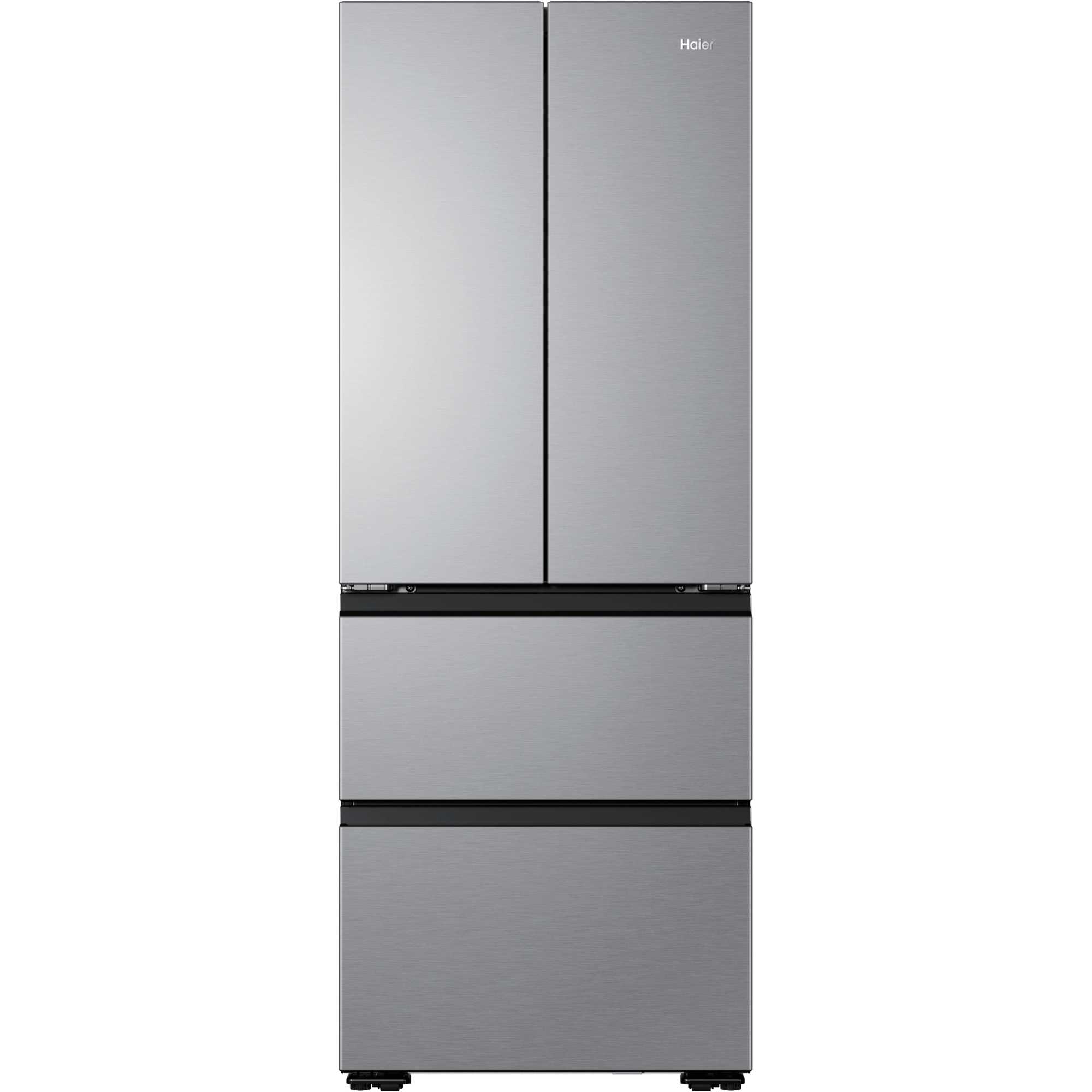 Space-Fit American Style Fridge Freezer 60/40 No Frost - Platinum Inox - HFKR5718DNMM