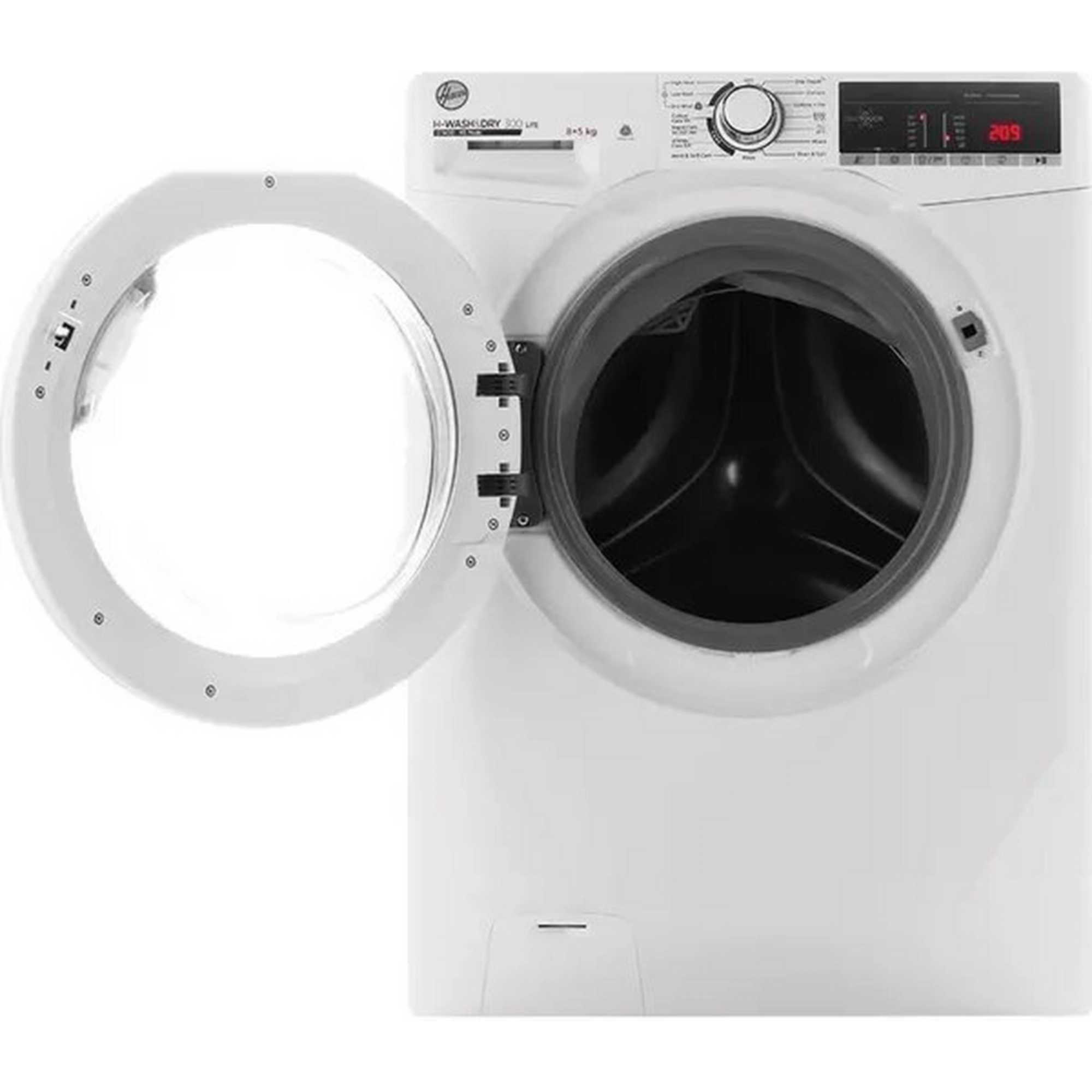 H3D496TE1-80 9kg/6kg Washer Dryer - White