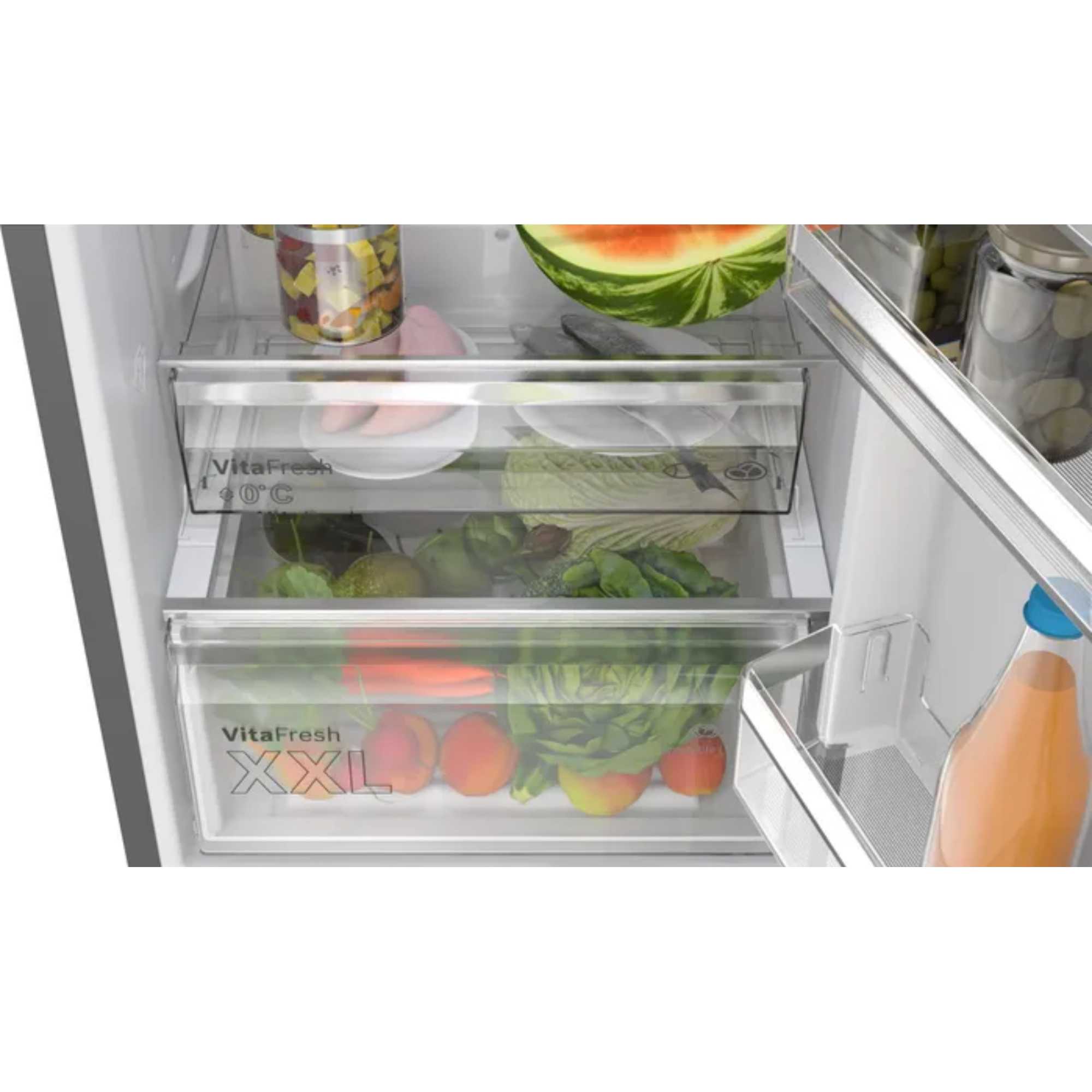KGN39OCAFG 363l Total No Frost Fridge Freezer - Anthracite Steel
