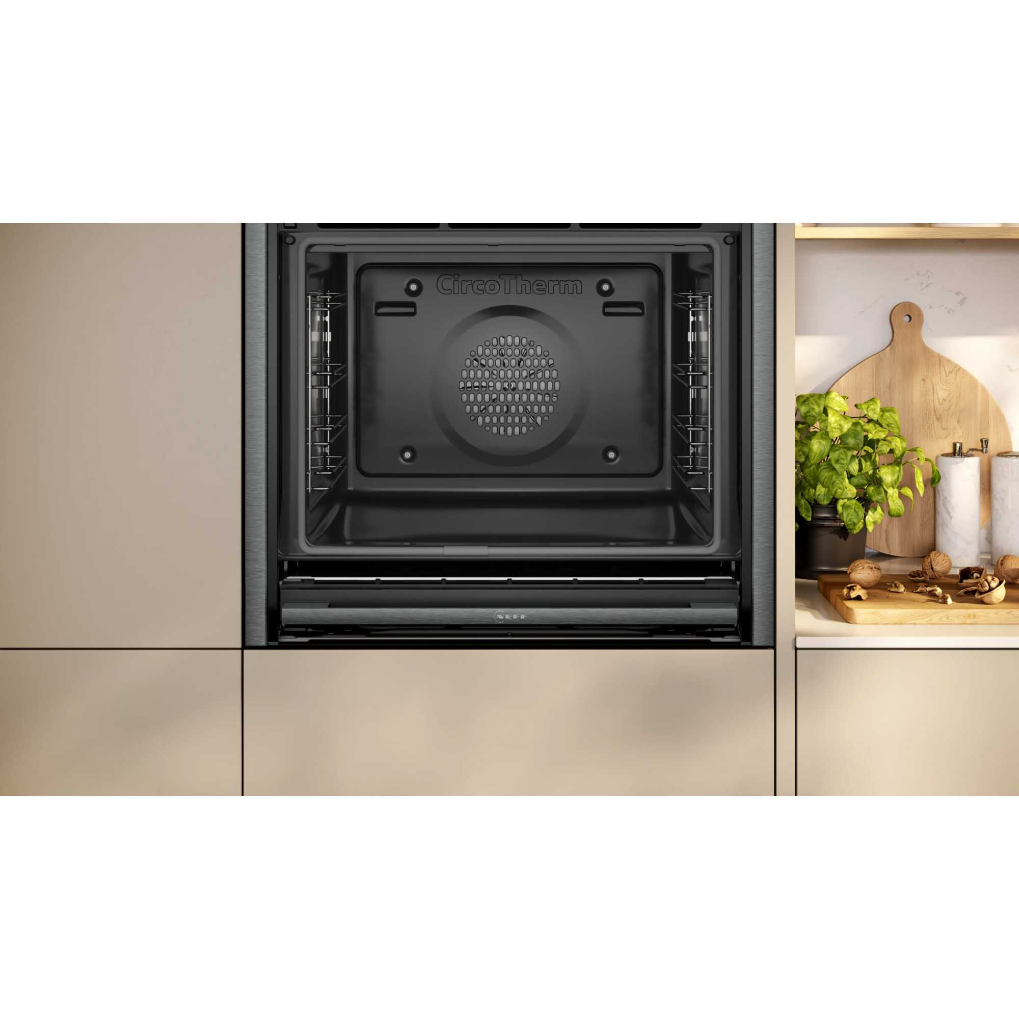 N 90 B64CS71G0B Slide&Hide Built-In Smart Single Oven - Graphite Grey