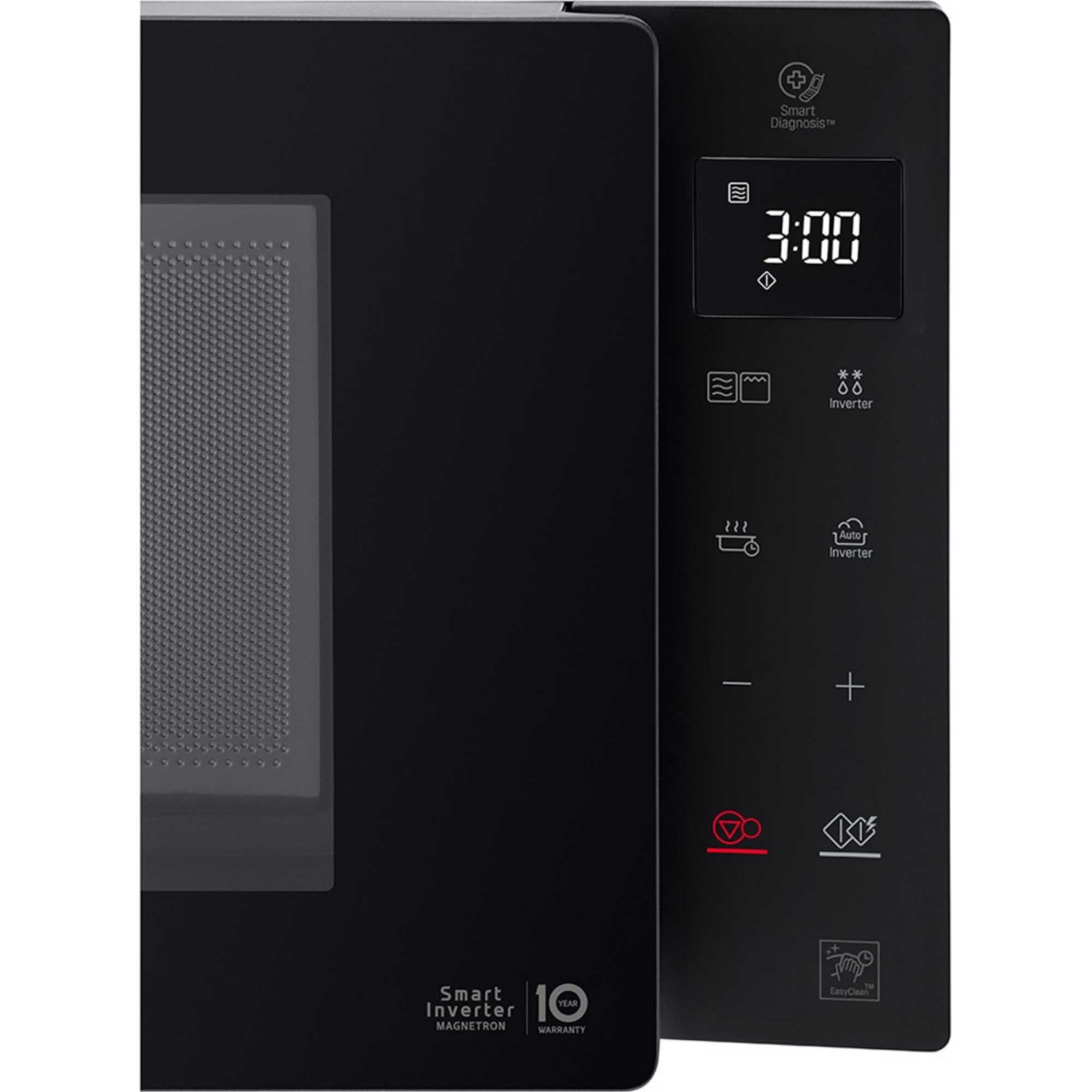 MH6336GIB NeoChef 23L 1000W Microwave Oven with Grill - Black
