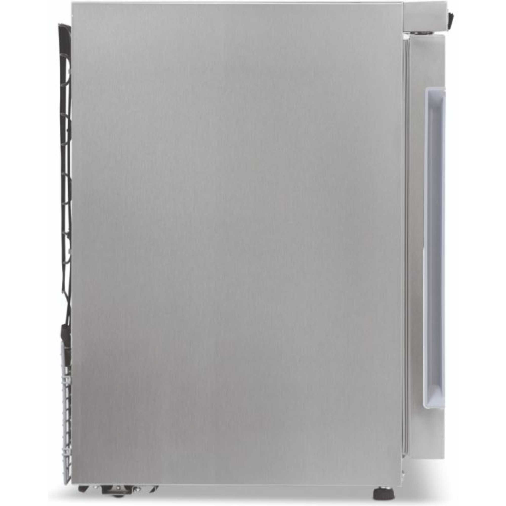 KXR200 Single Hinged Door 89L Under Counter Refrigerator - Stainless Steel