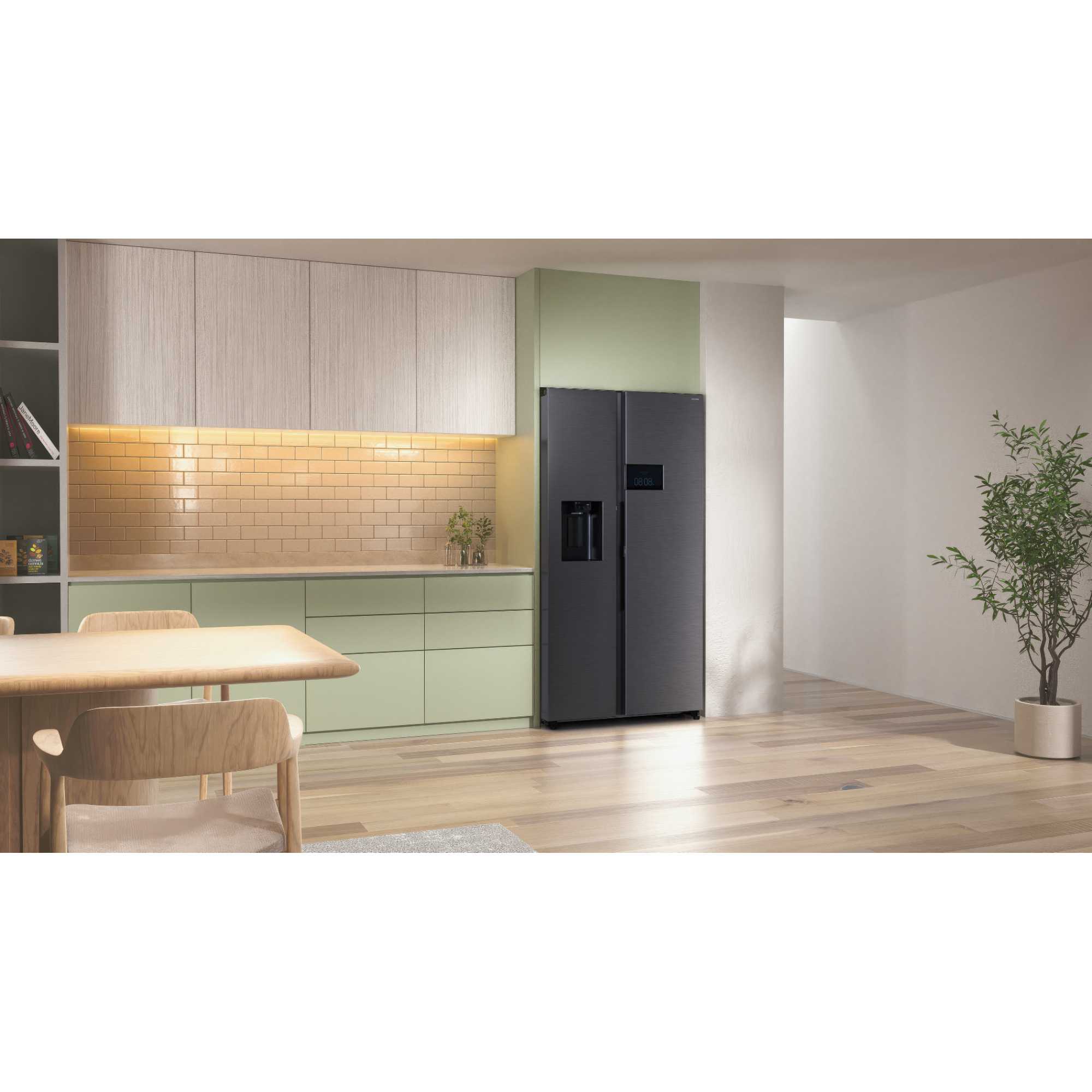 Series 9 RS90F64EEFEU AI Home 621L Smart American Fridge Freezer - Black