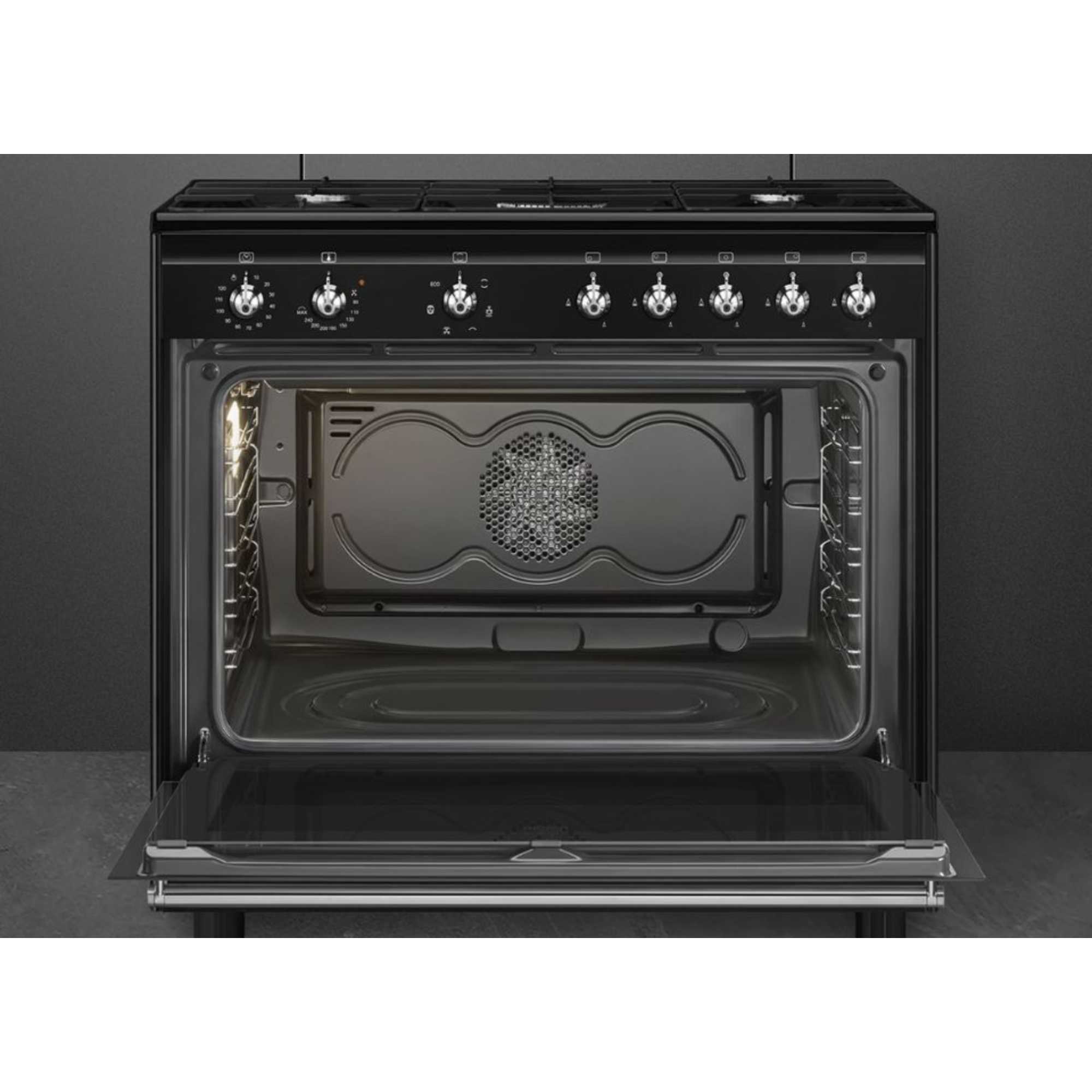 Concert Classic 90cm Dual Fuel Range Cooker - CX91GMBL