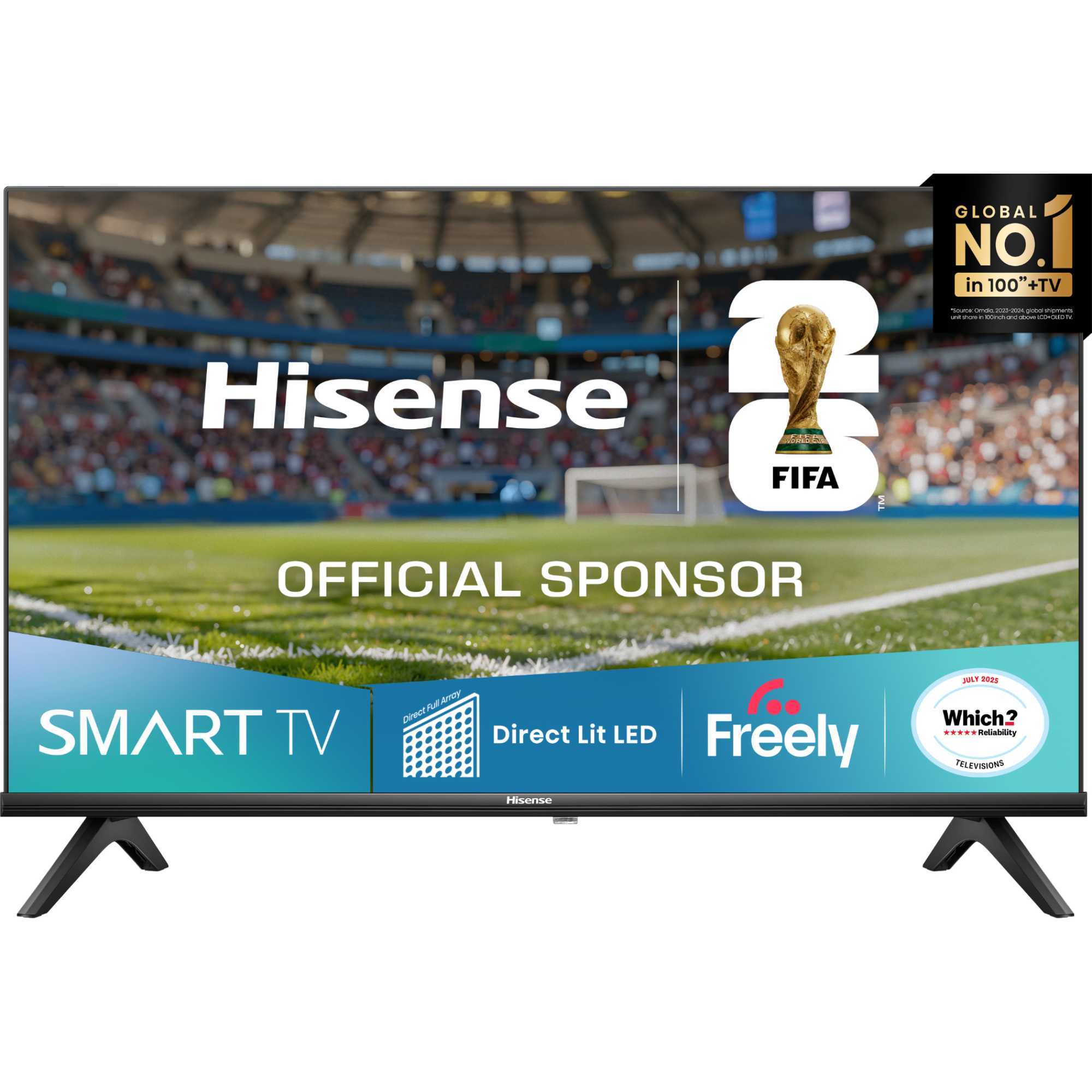 A4QTUK 40" HD LED Freely Smart TV - 40A4QTUK