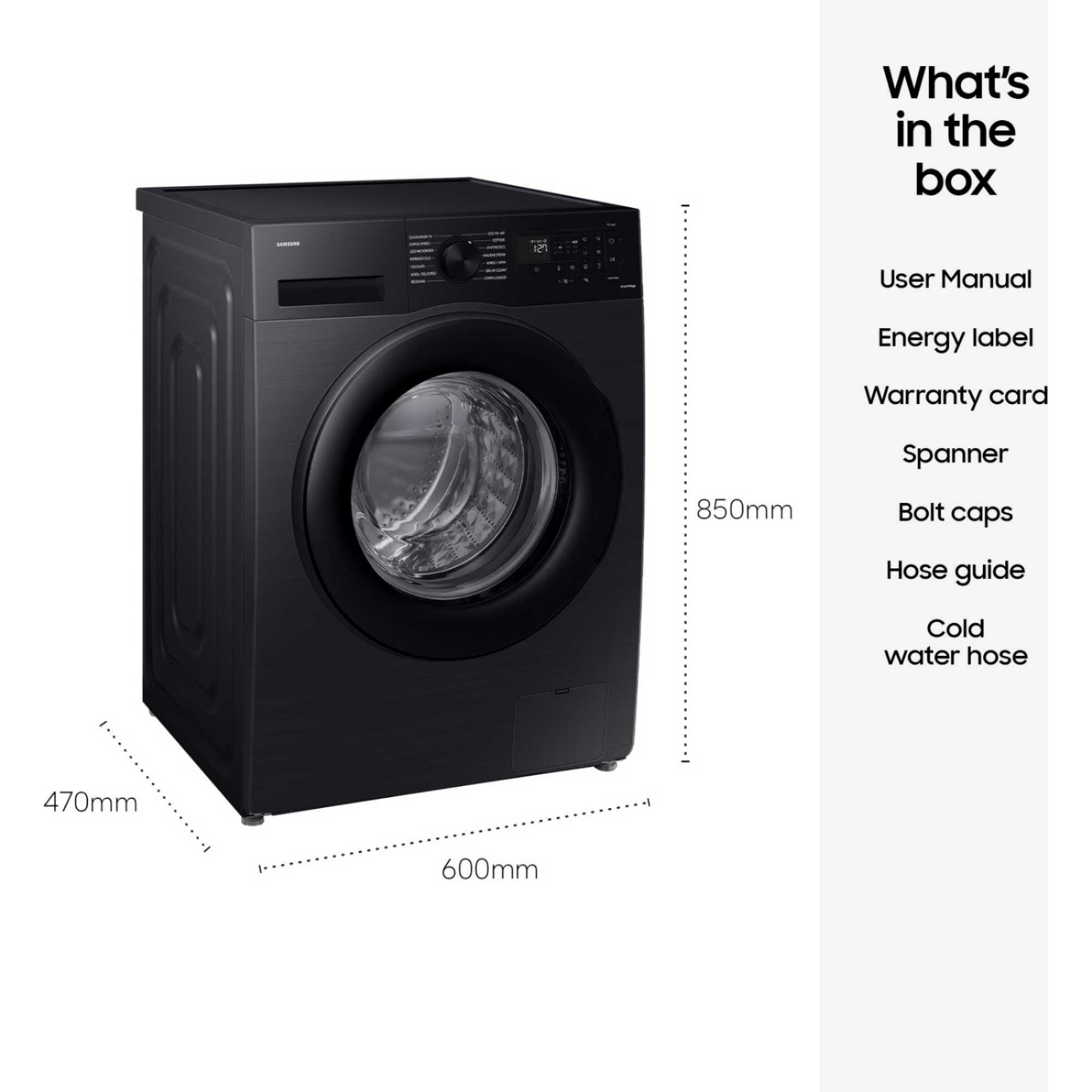 Series 5 AI 11kg 1400rpm Washing Machine - WW11DG5B25ABEU