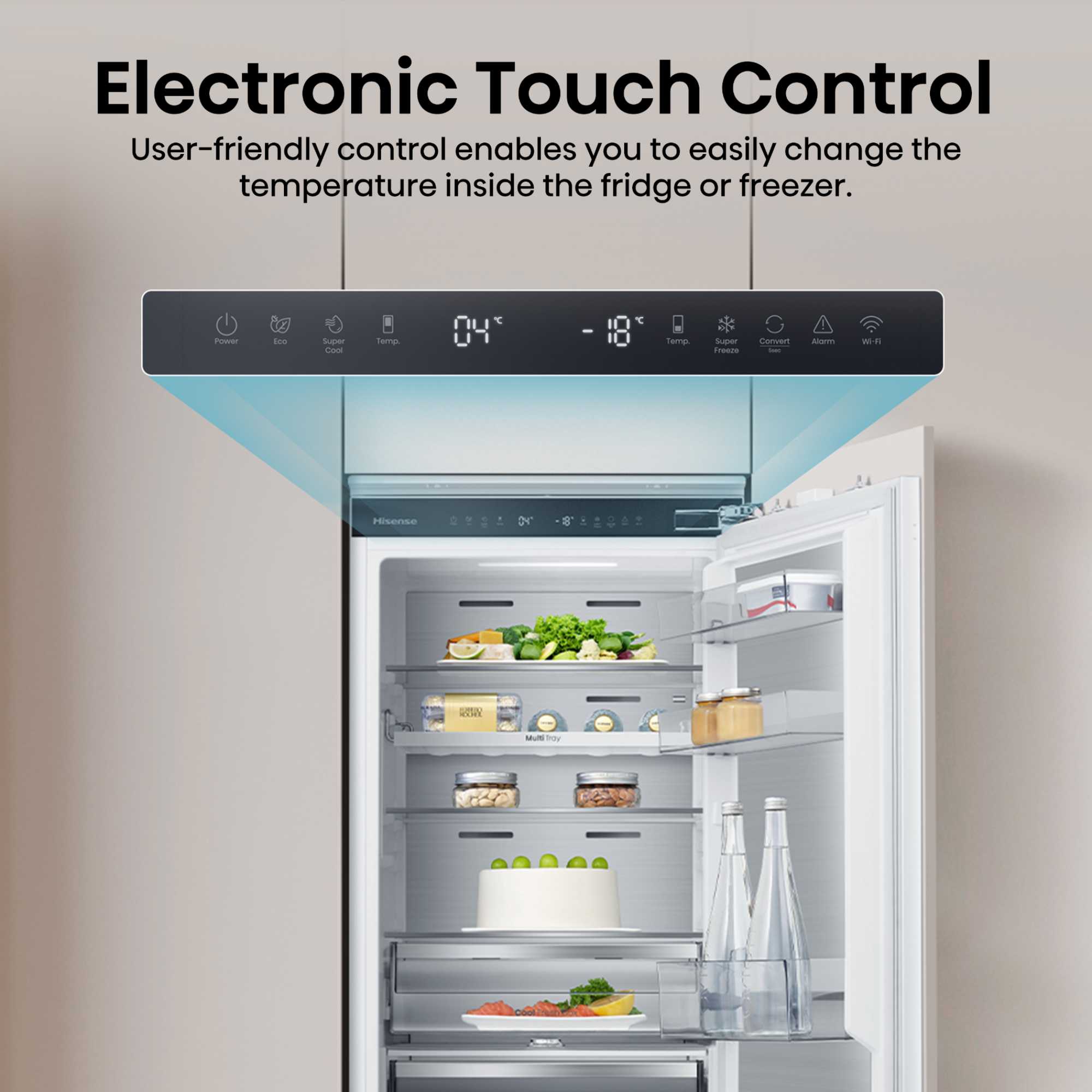 Built-In Fridge Freezer 60/40 Total No Frost - RB5B250SSWC1