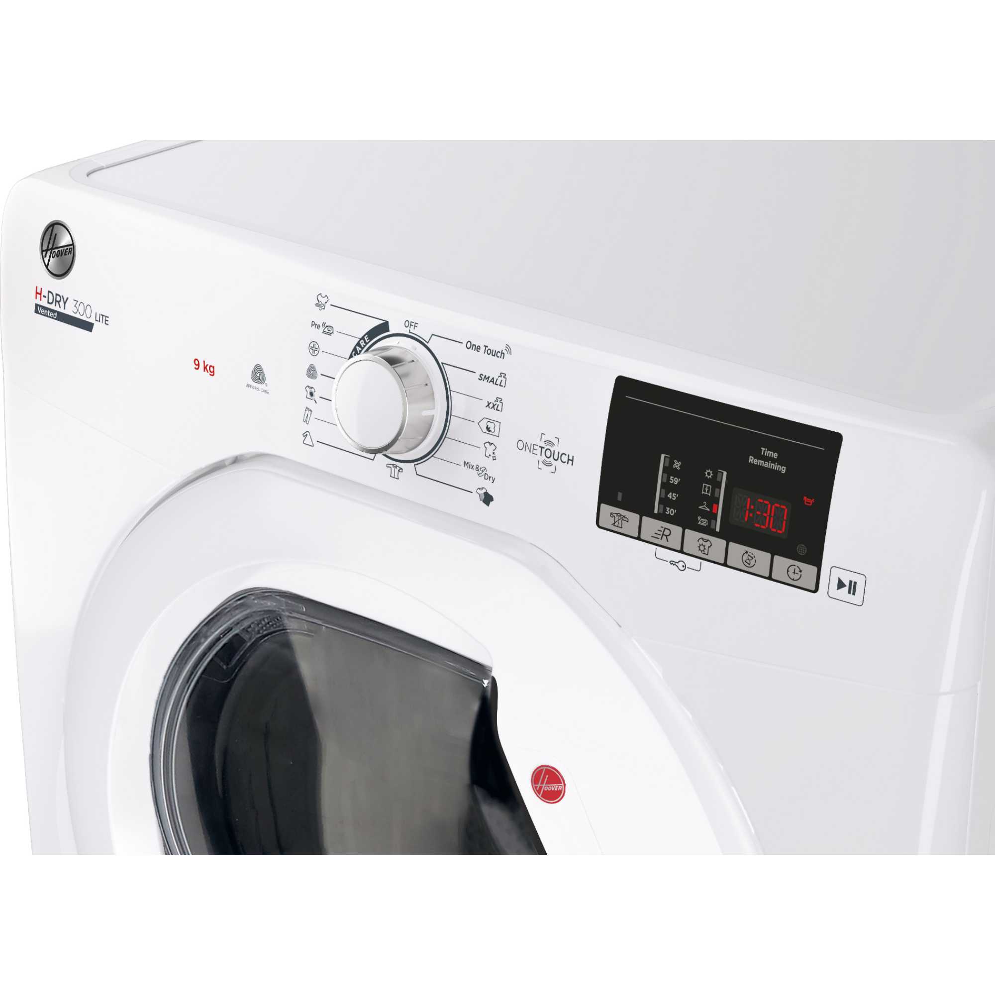 H-Dry 300 Lite 9kg Vented Tumble Dryer - HLE V9DG-8