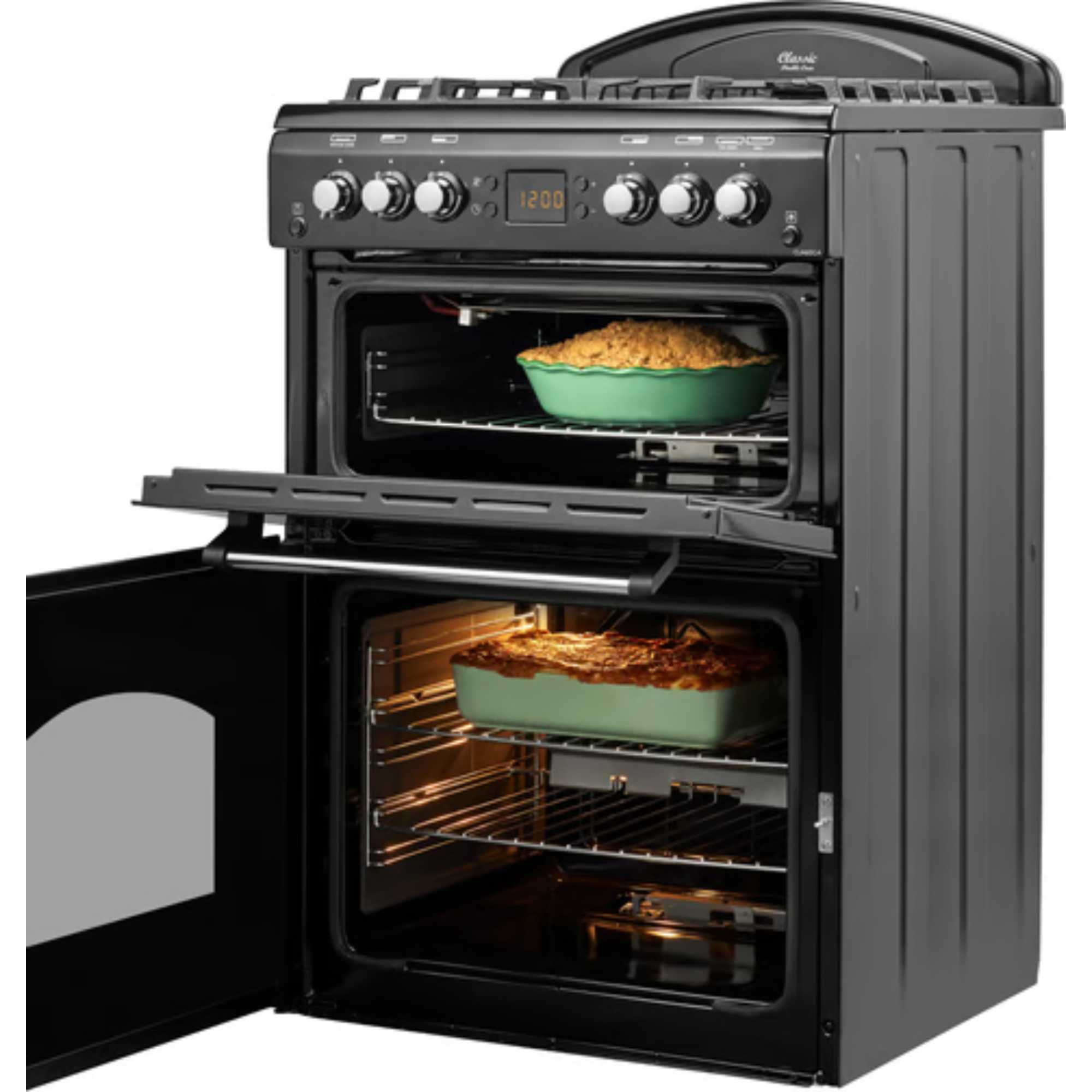 Classic 60cm Electric Double Oven Cooker - CLA60CEK