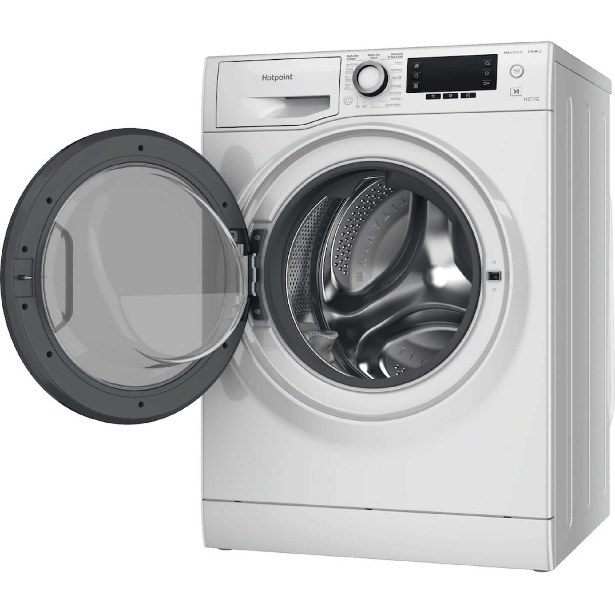 NDD 11748 DA UK 11kg Wash 7kg Dry Washer Dryer - White