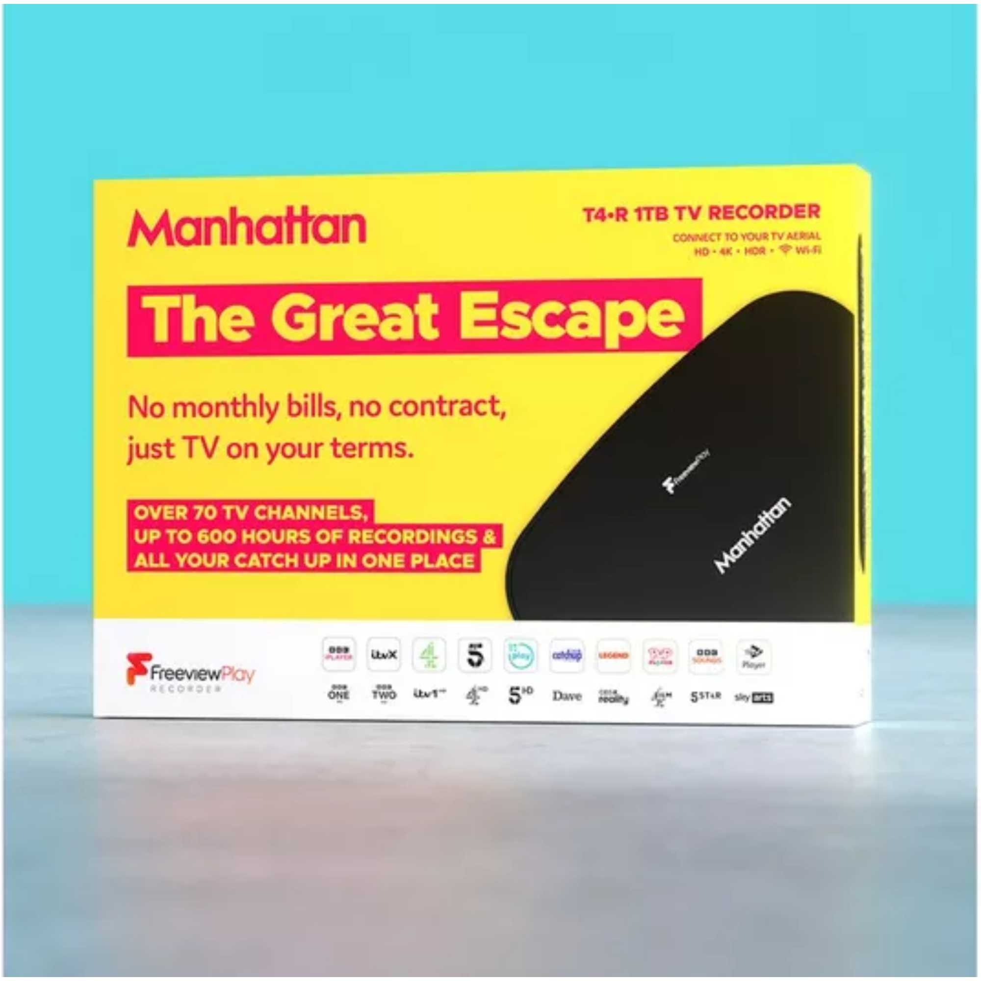 T4-R 2TB Freeview Play 4K TV Recorder