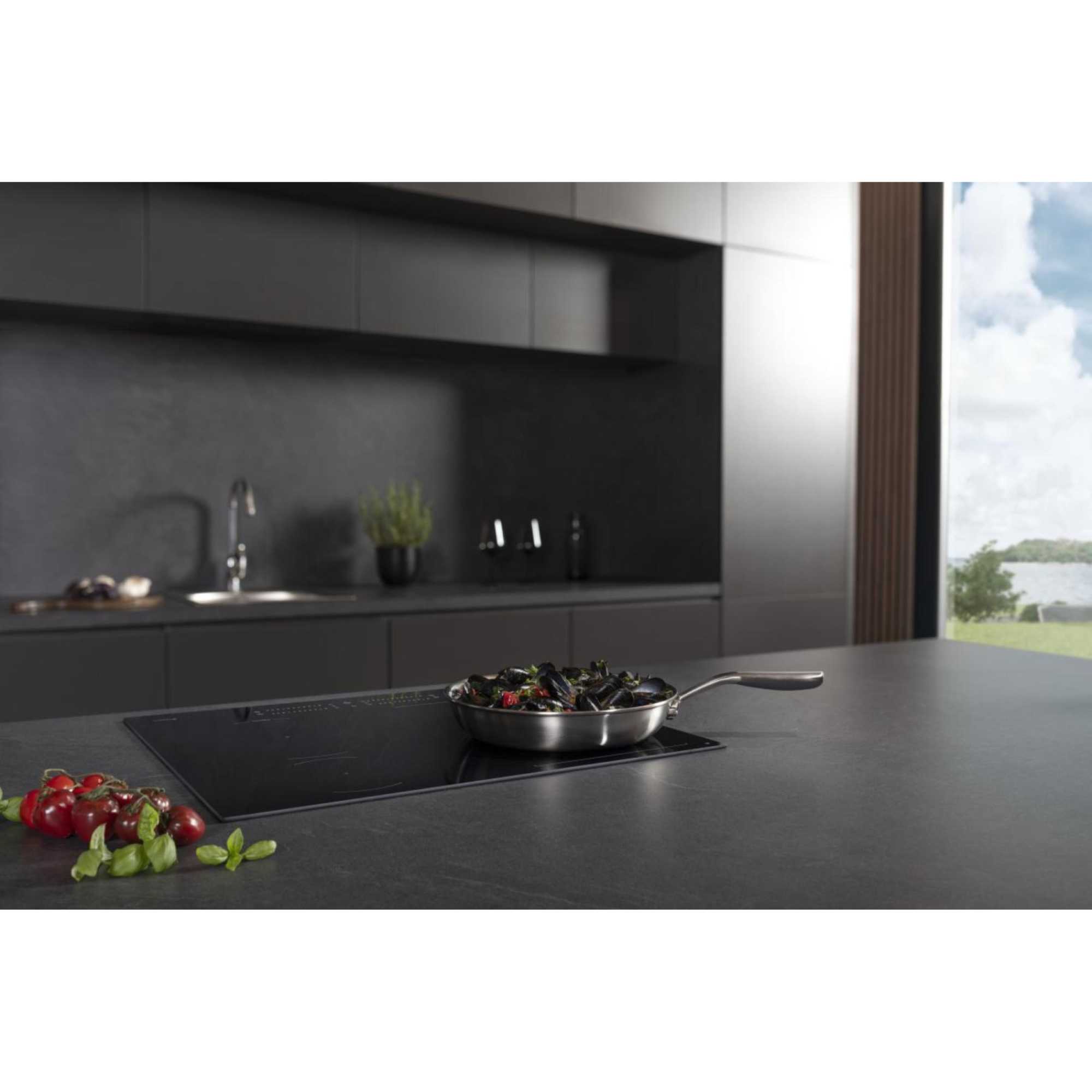 HI6442BSCWF Hi6 60cm 4 Zone Induction Hob - Black