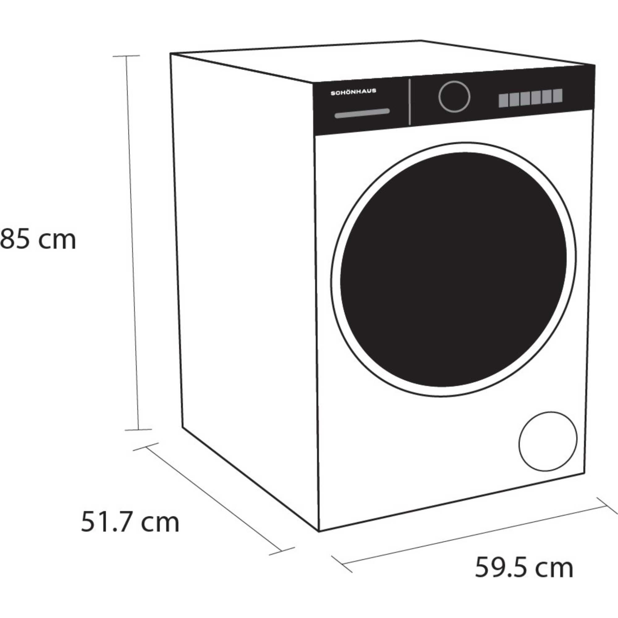 8kg 1400rpm Washing Machine - WMSF01814AW