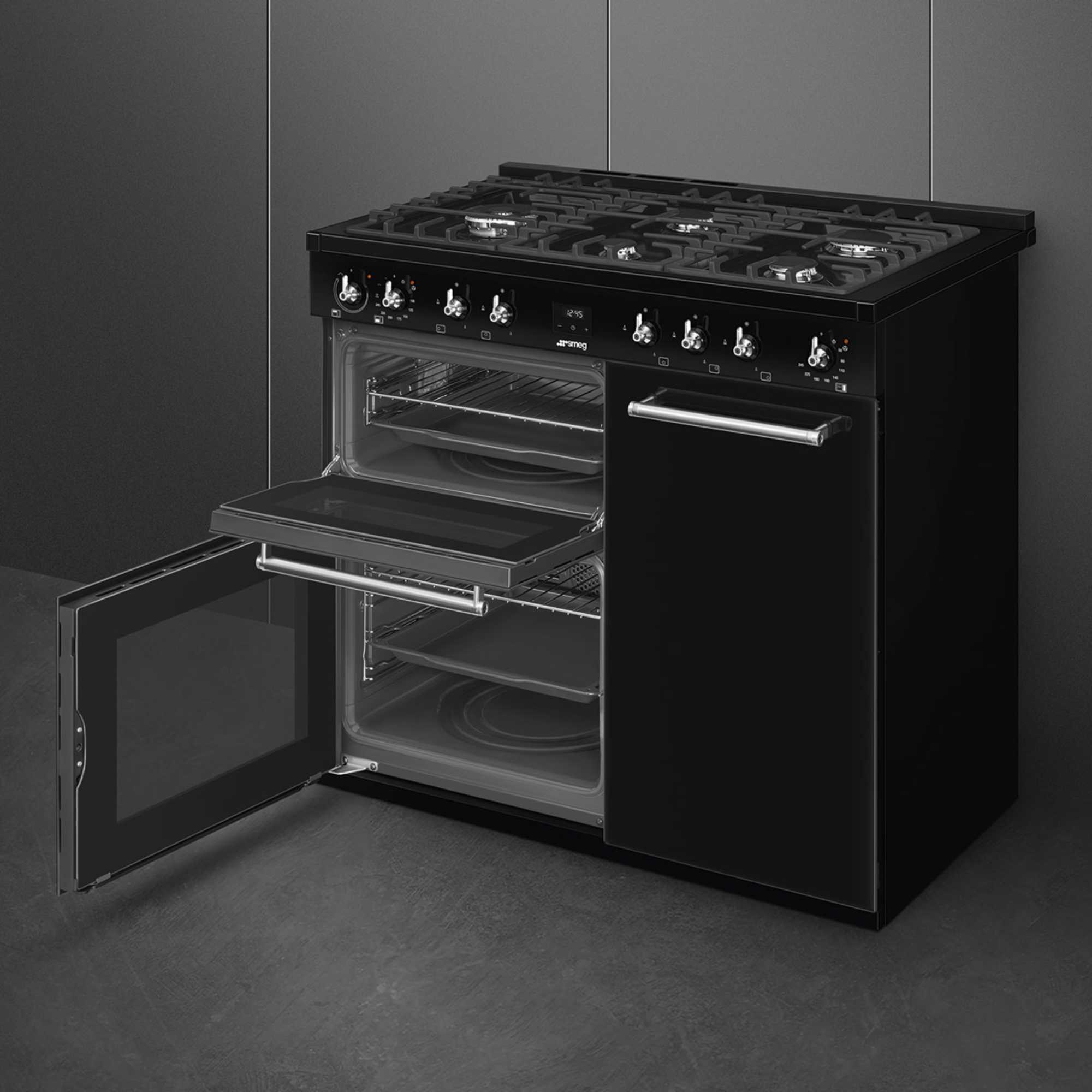 Concert Classic 100cm Dual Fuel Range Cooker - CX103GMBL