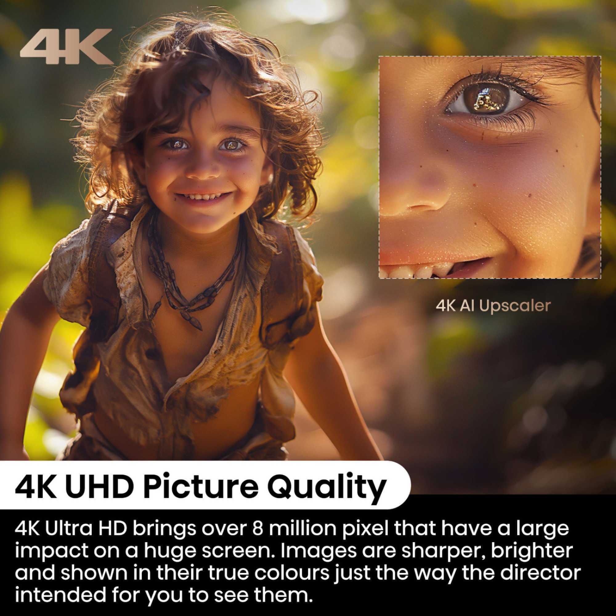 PX3TUK 4K Smart Laser Cinema Trichroma Laser Projector