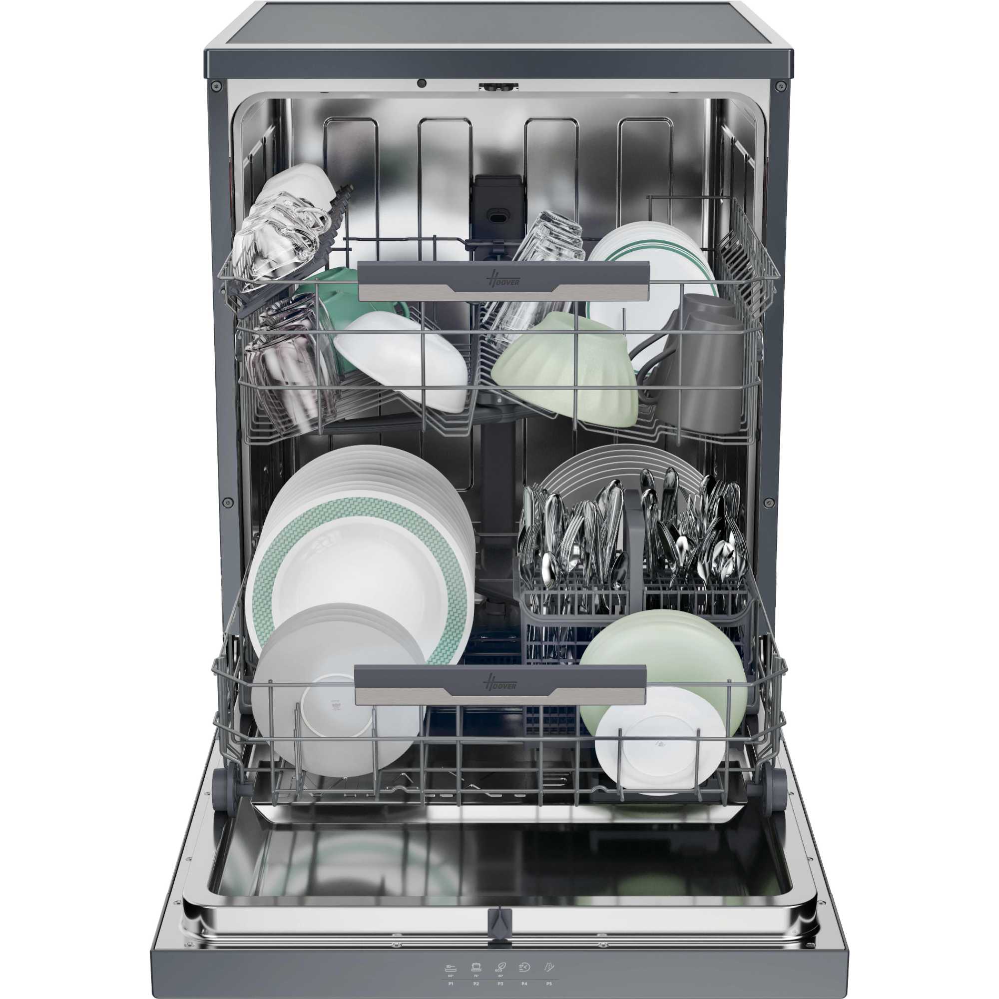 HFP 4C7E0A-80 H-DISH 300 Lite 14 Place Settings Dishwasher - Anthracite