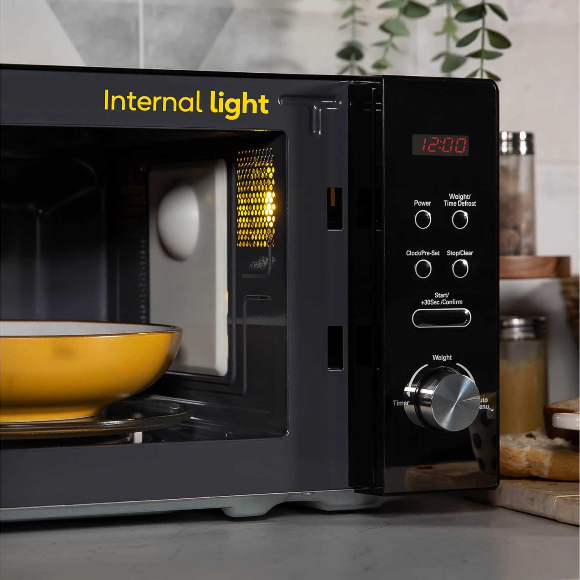 RHM2076B 800W 20l Solo Microwave - Black