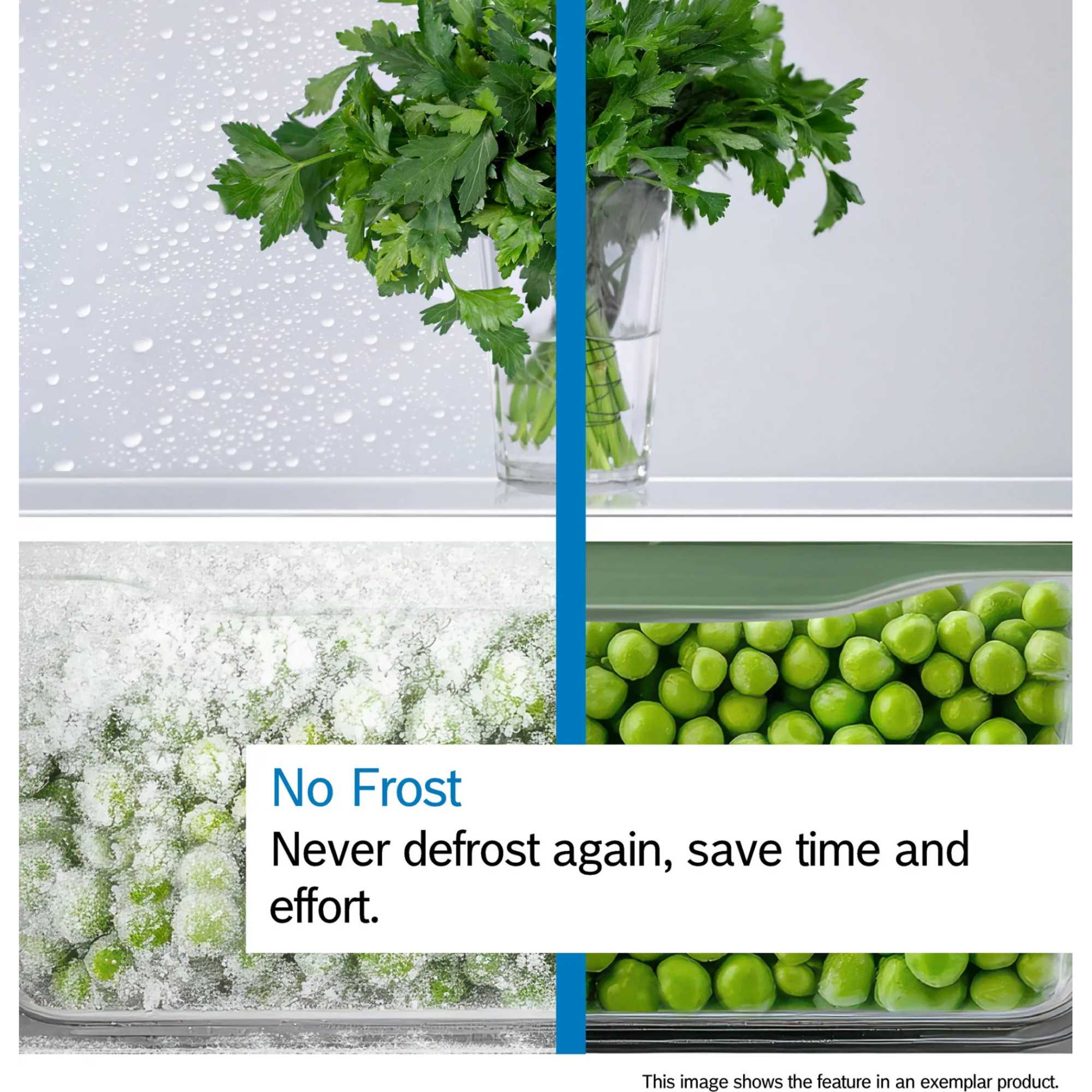 KAD93ABEP Series 6 American Style Total No Frost Fridge Freezer - Black