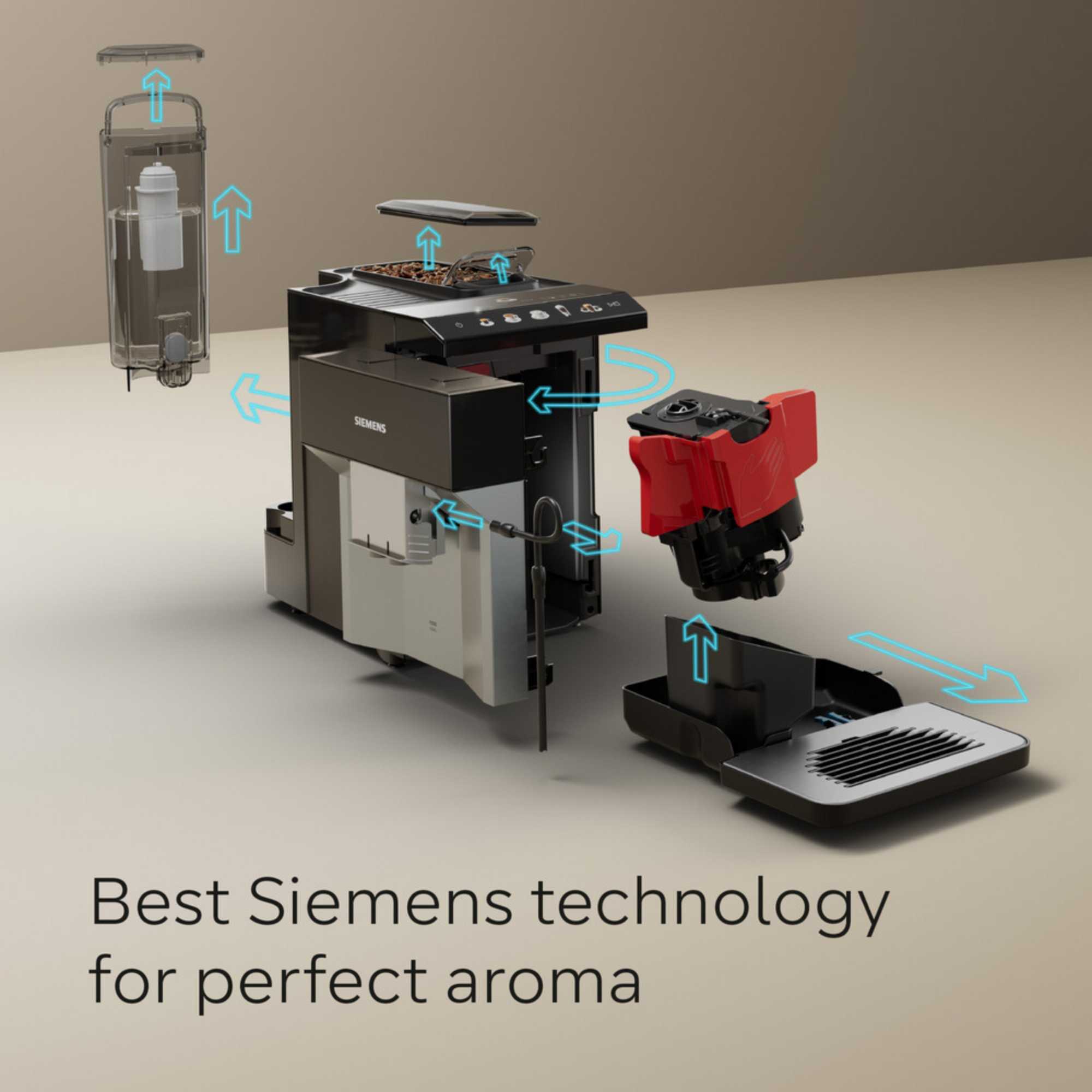 EQ500 Bean to Cup Fully Automatic Coffee - TP515GB1