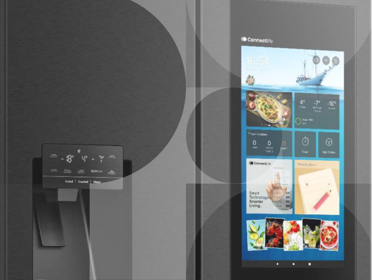 Smart fridge freezer