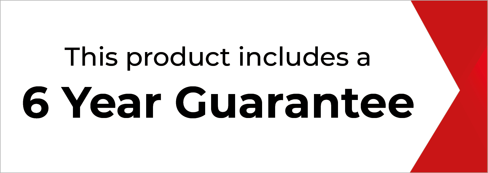 Free 6 Year Guarantee
