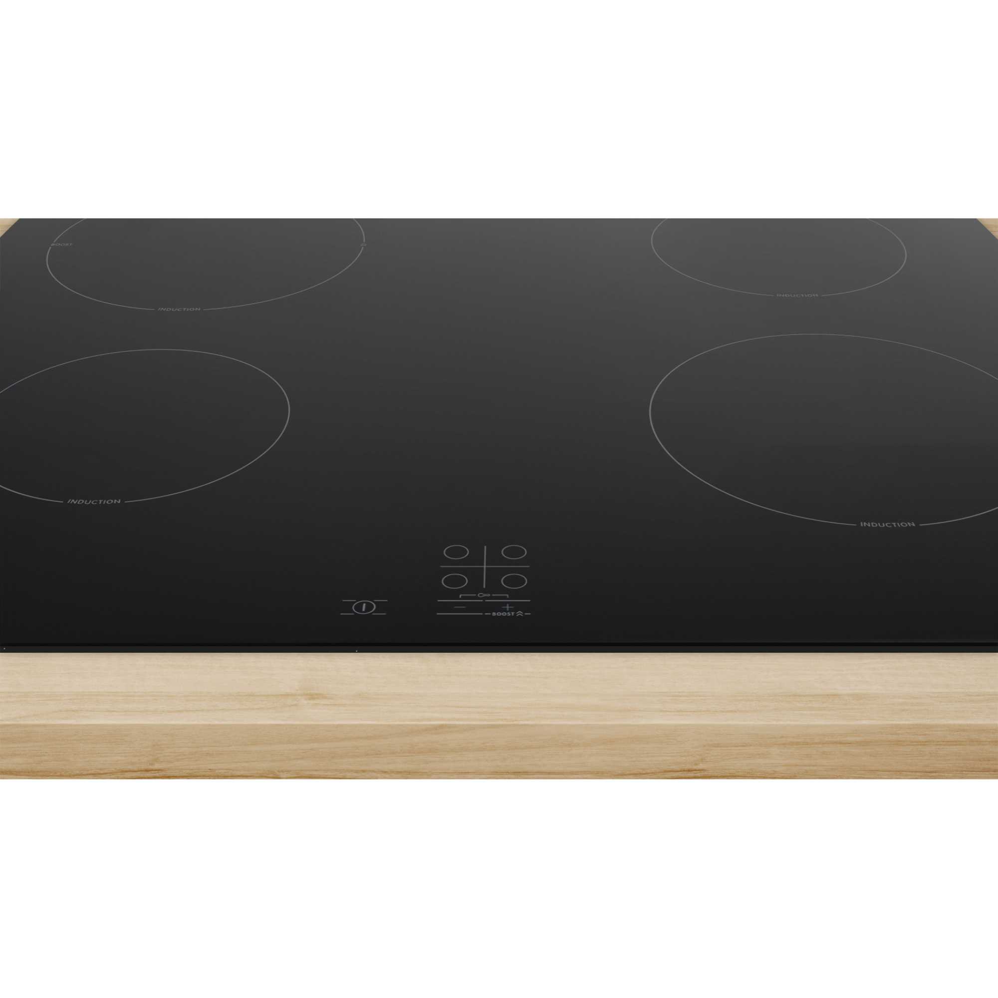PUG61RAA5B Series 2 60cm 4 Zone Induction Hob with Plug - Black