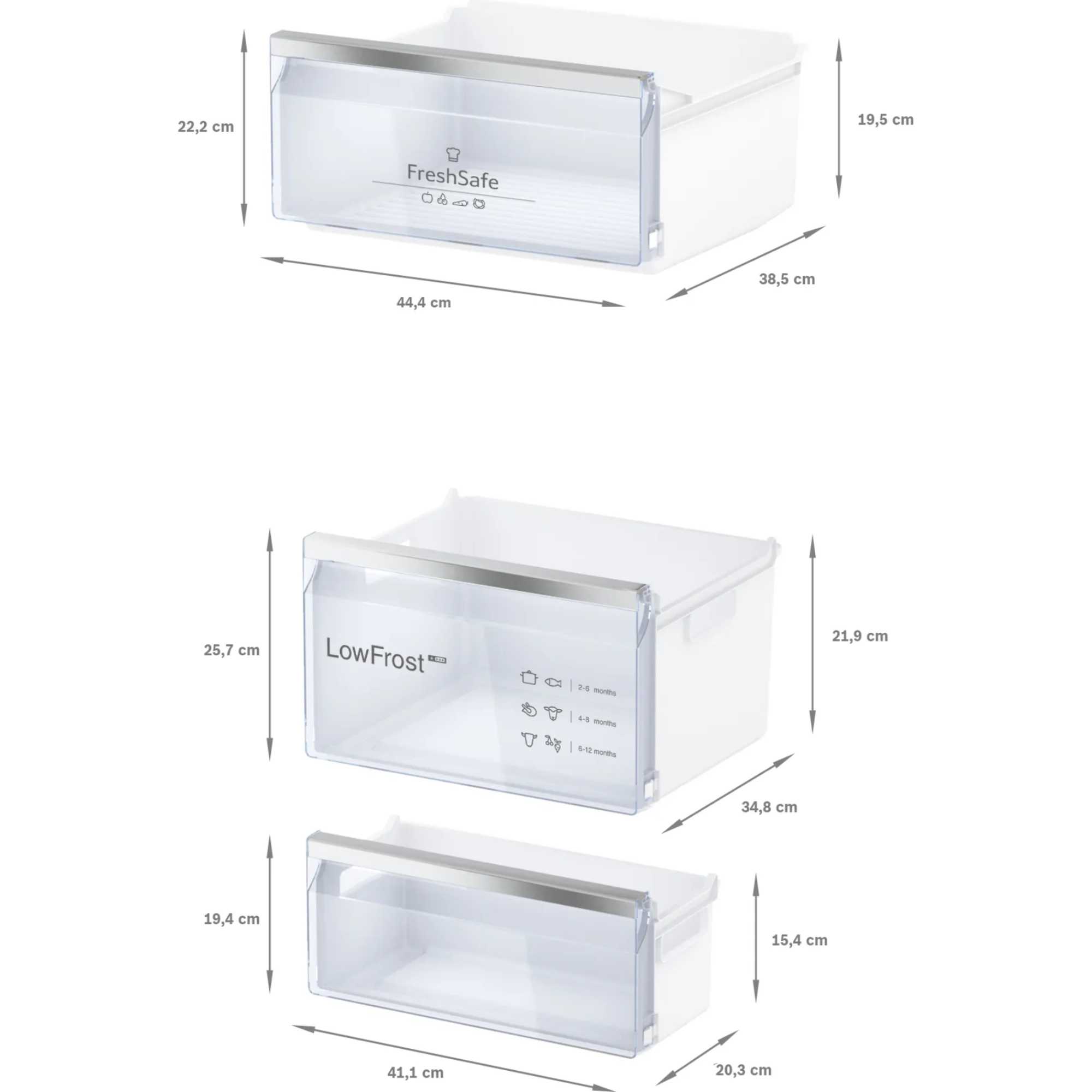 KI5872SE0G N 50 270l Integrated Low Frost Fridge Freezer