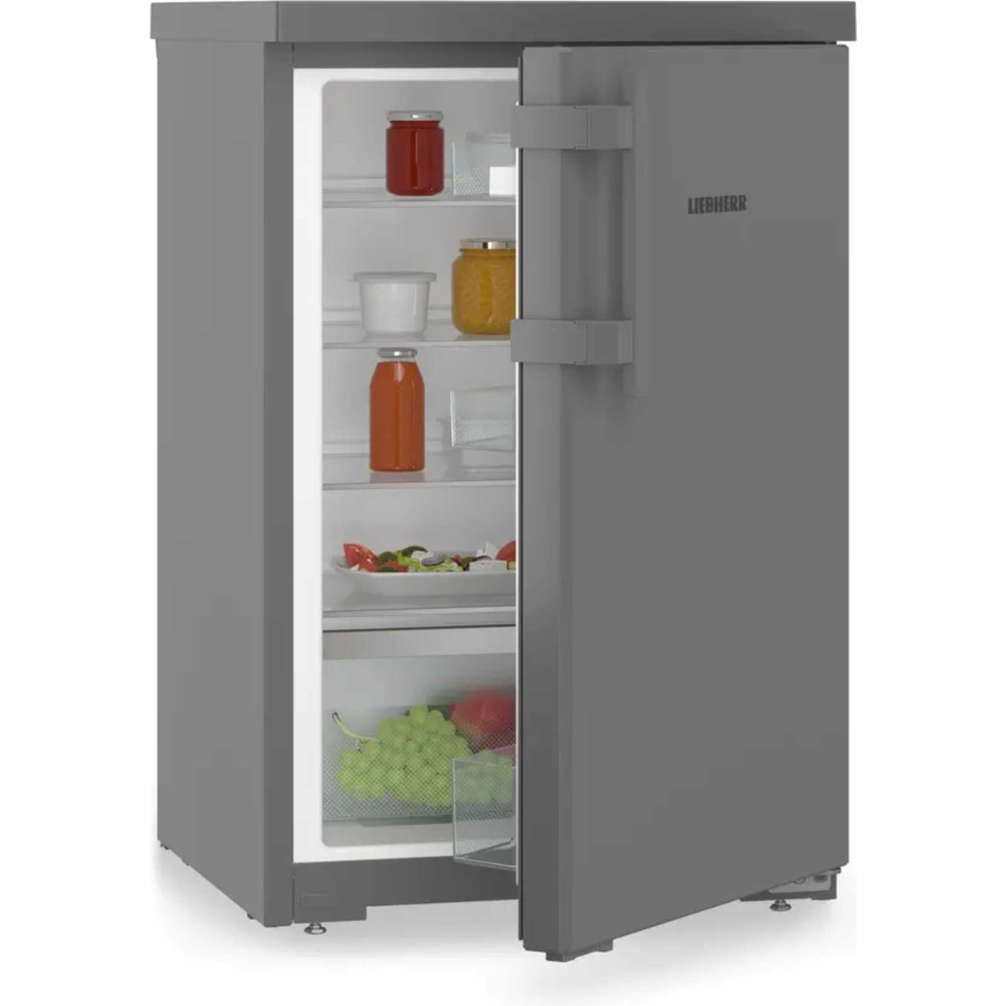 Rdgd 1400 Pure 126l Undercounter Larder Fridge - Dark Grey