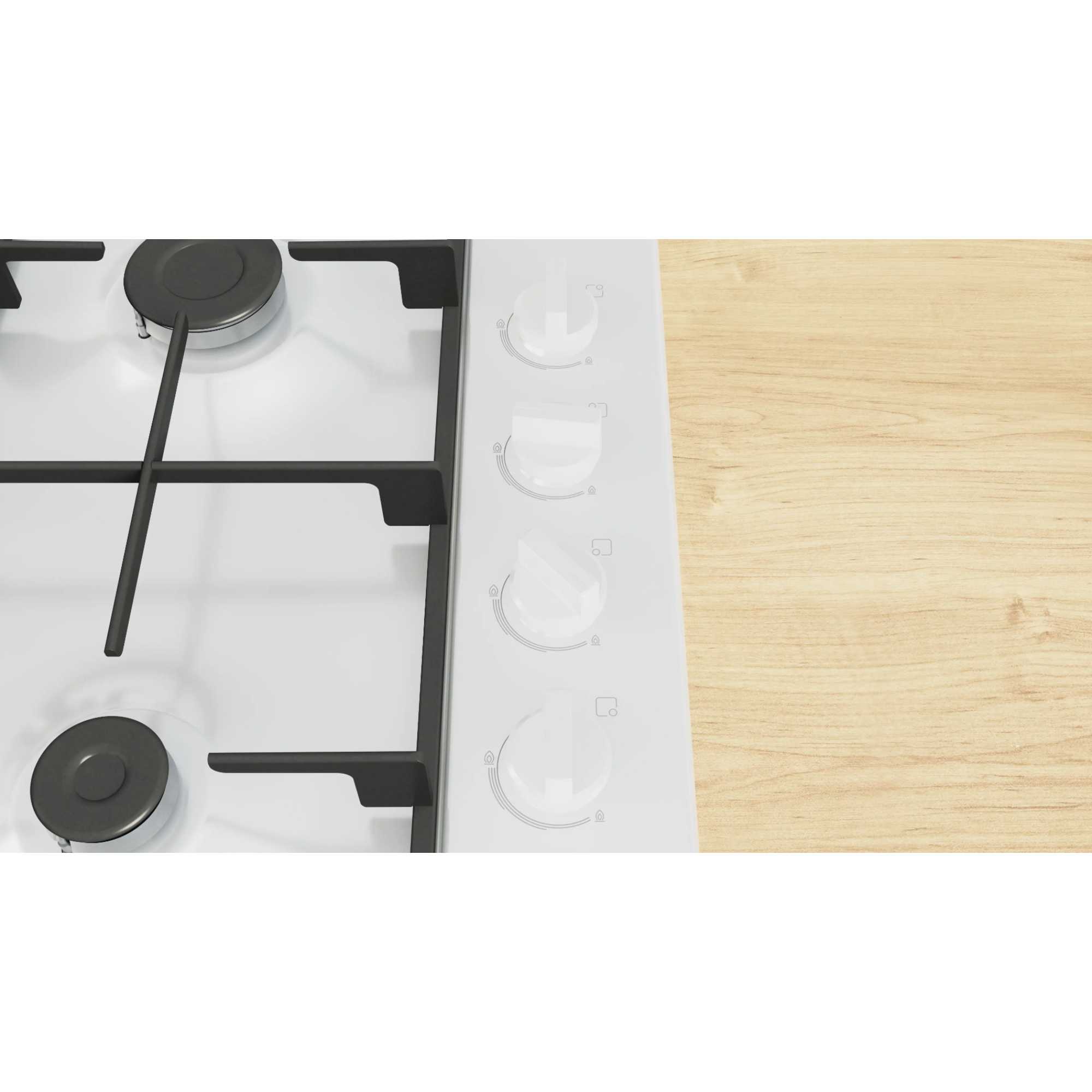 PBP6B2K60 Series 2 60cm Gas 4 Burner Hob - White