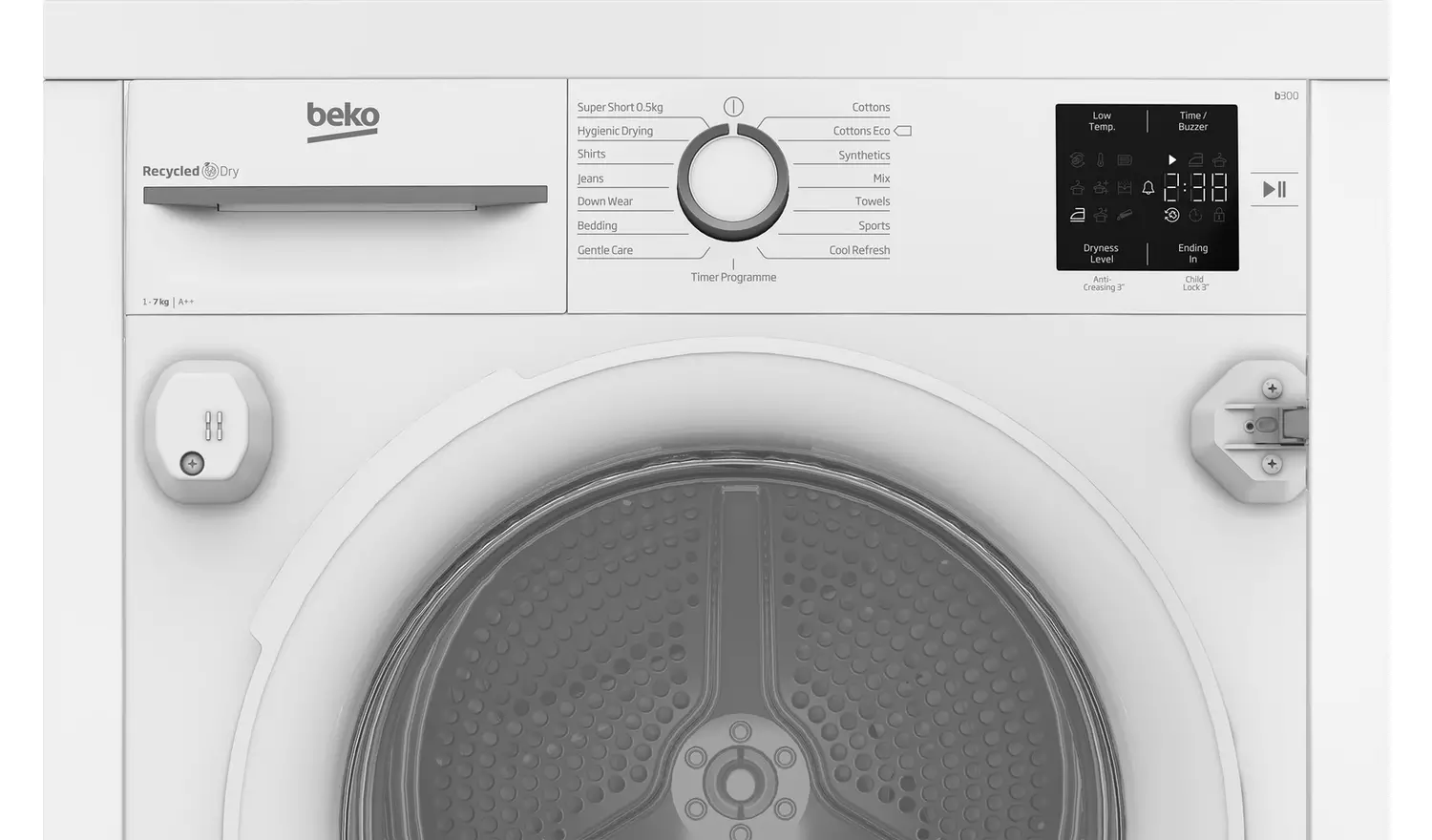 7kg Integrated Heat Pump Dryer - NTIKP71131W