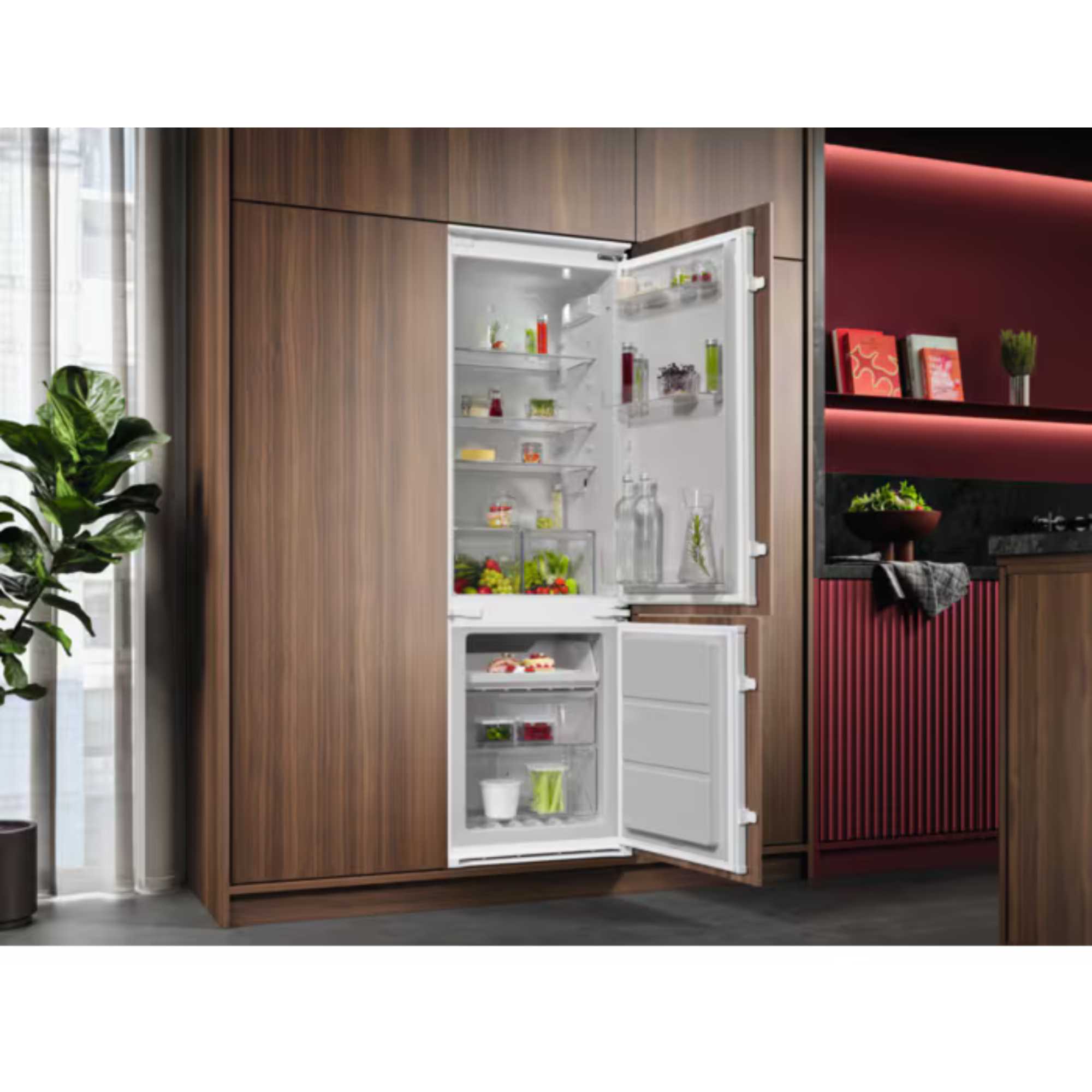 7000 GreenZone Built-In Fridge Freezer 60/40 TwinTech No Frost - NSC7N18ZES